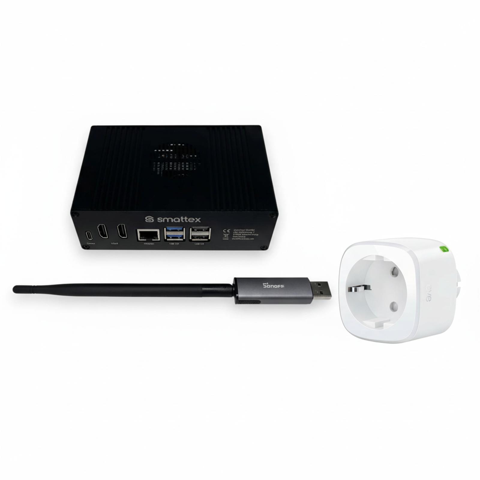 Home Assistant Black Plug & Play Set, Raspberry Pi 5, 8 GB RAM, 256 GB SSD