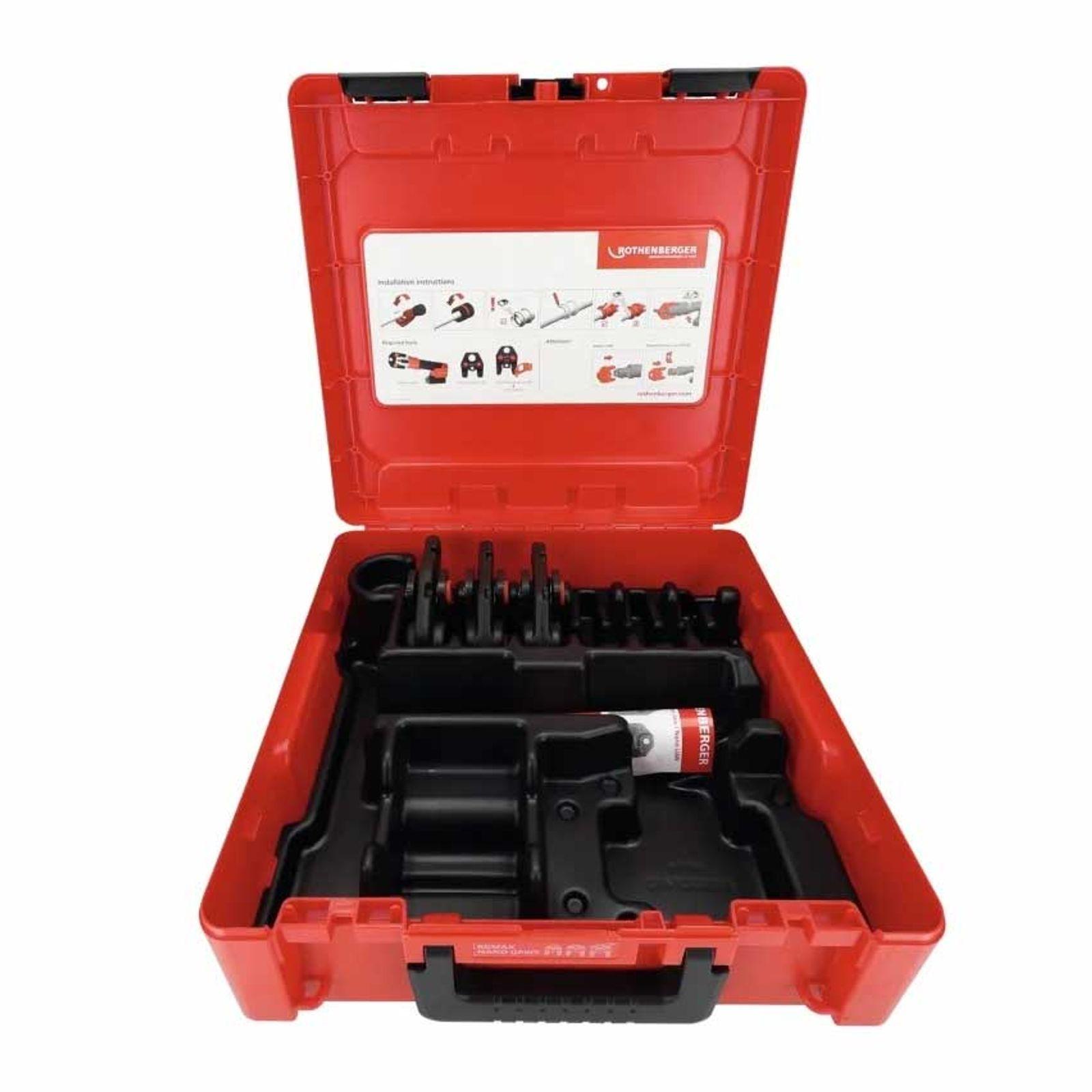 Rothenberger Pressbacken-Set ROMAX NANO iJAWs, TH, 16-20-26mm