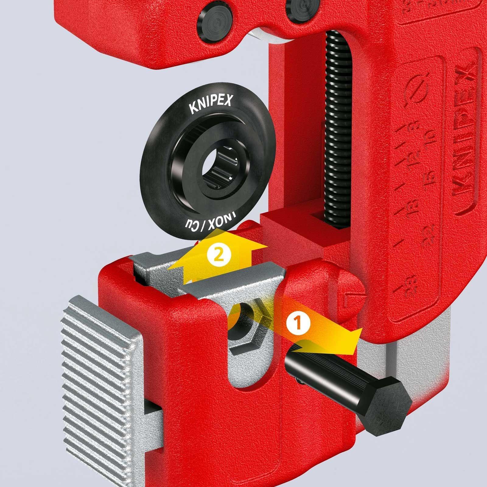 KNIPEX TubiX® S Rohrabschneider 77 mm