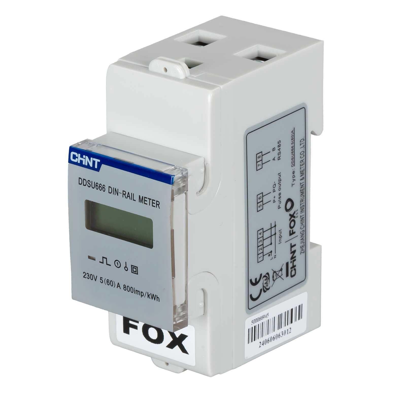 Fox ESS Smart Power Sensor DDSU666 1-phasig – Bild 3 von 3