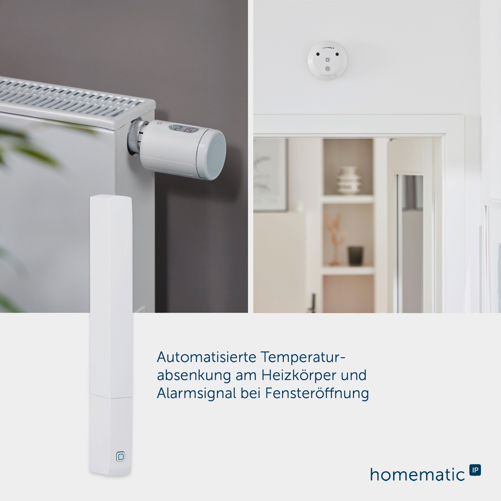 Homematic IP Smart Home Fenster- und Türkontakt HmIP-SWDO-PL-2 - optisch, plus – Bild 15 von 15
