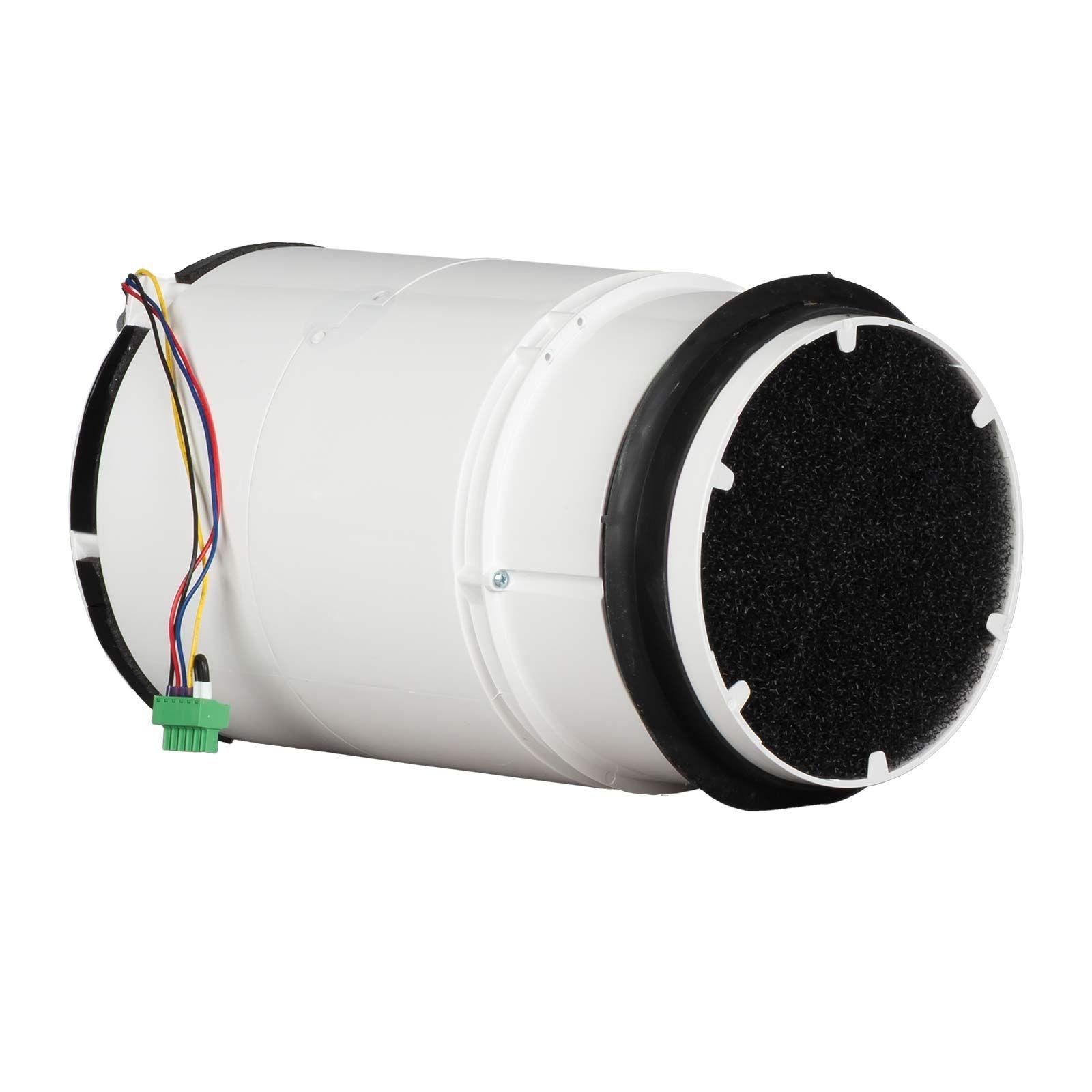 Blauberg Komplettset dezentrales Lüftungsgerät VENTO Expert A50-1 W V.2 weiße Innenblende, WLAN, DN 160 – Bild 4 von 11