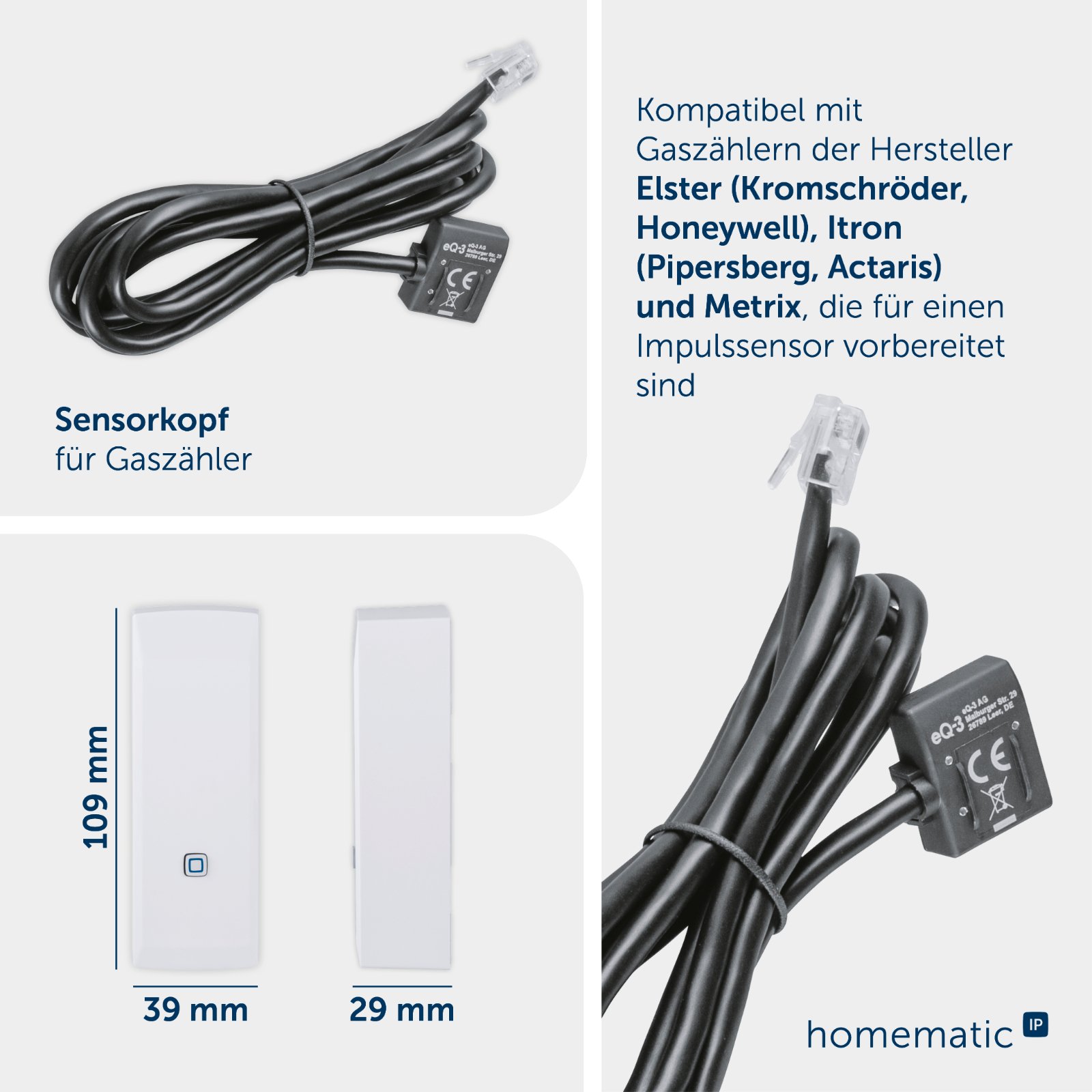 Homematic IP Smart Home Schnittstelle HmIP-ESI-GAS für Gaszähler – Bild 15 von 16