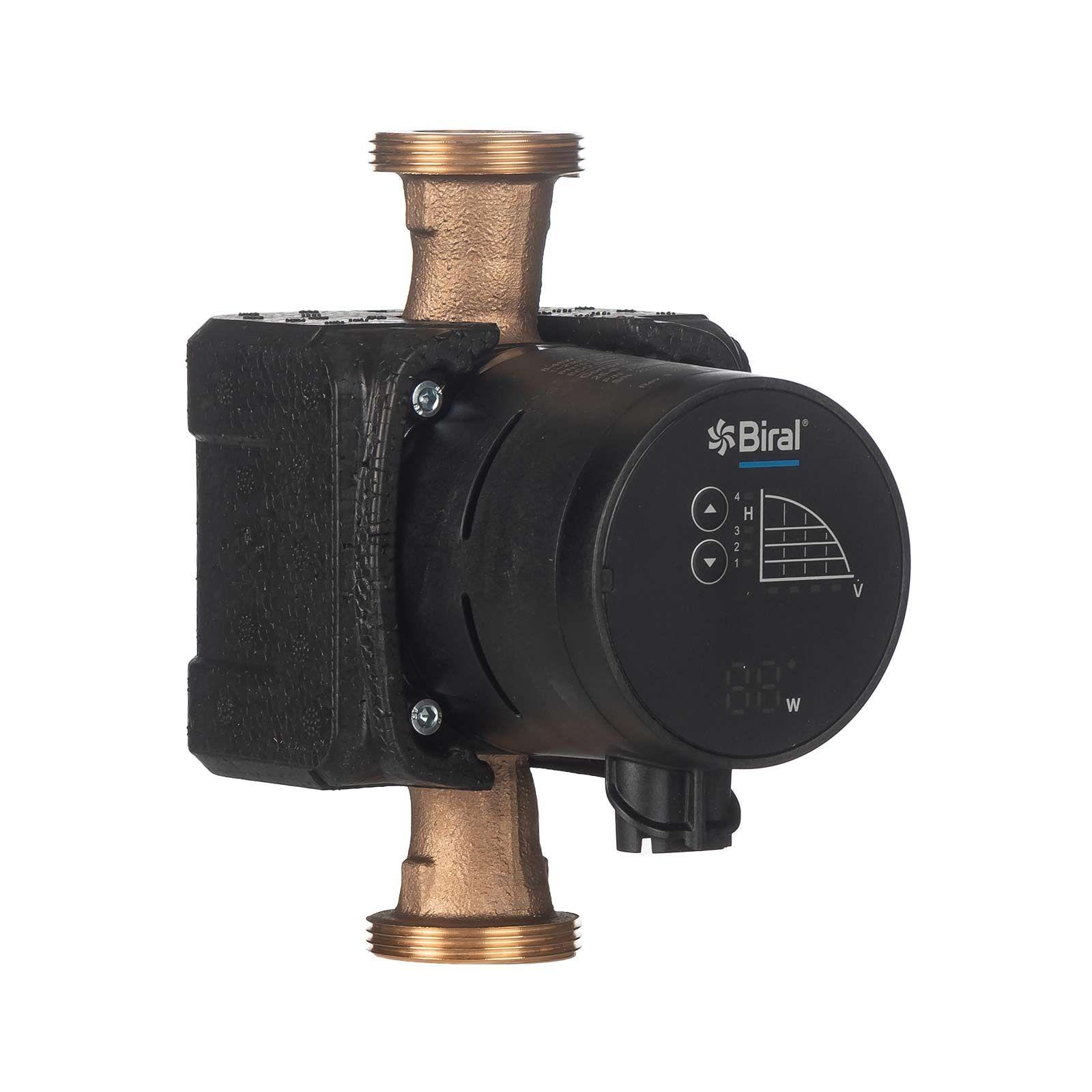 Biral Trinkwasser-Umwälzpumpe CompAX 25-6 180 BLUE mit Wärmedämmschale – Bild 2 von 3