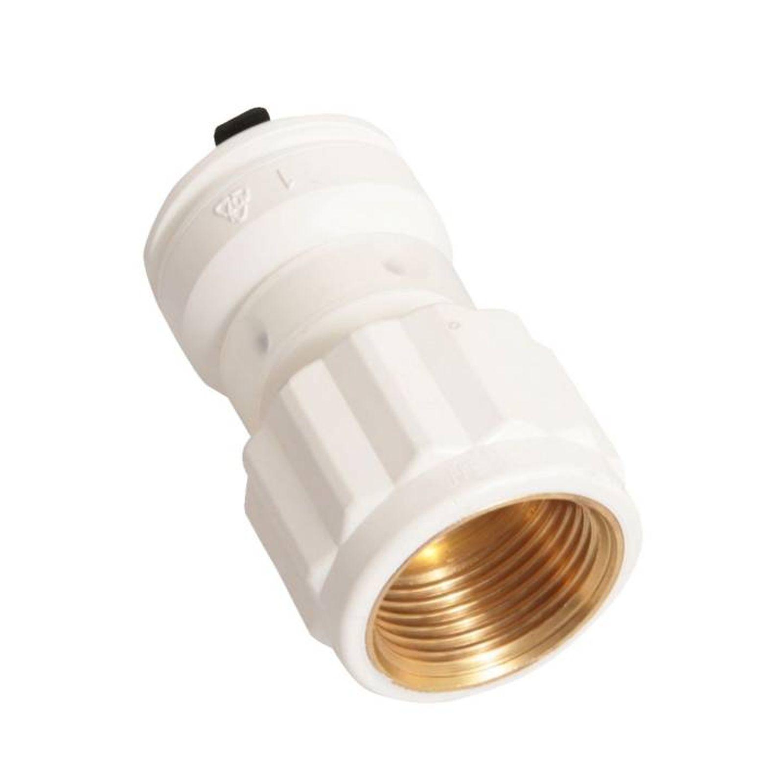Aluverbund Steckfitting Henco Vision Übergang Innengewinde 20 x 2 - 1/2"