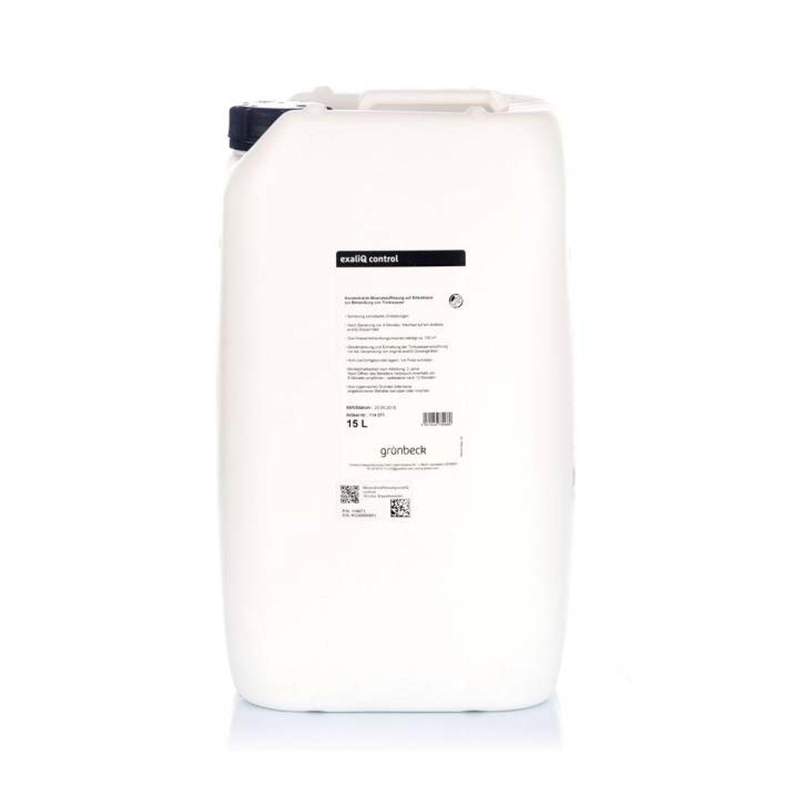 Grünbeck Mineralstofflösung exaliQ control 15 Liter