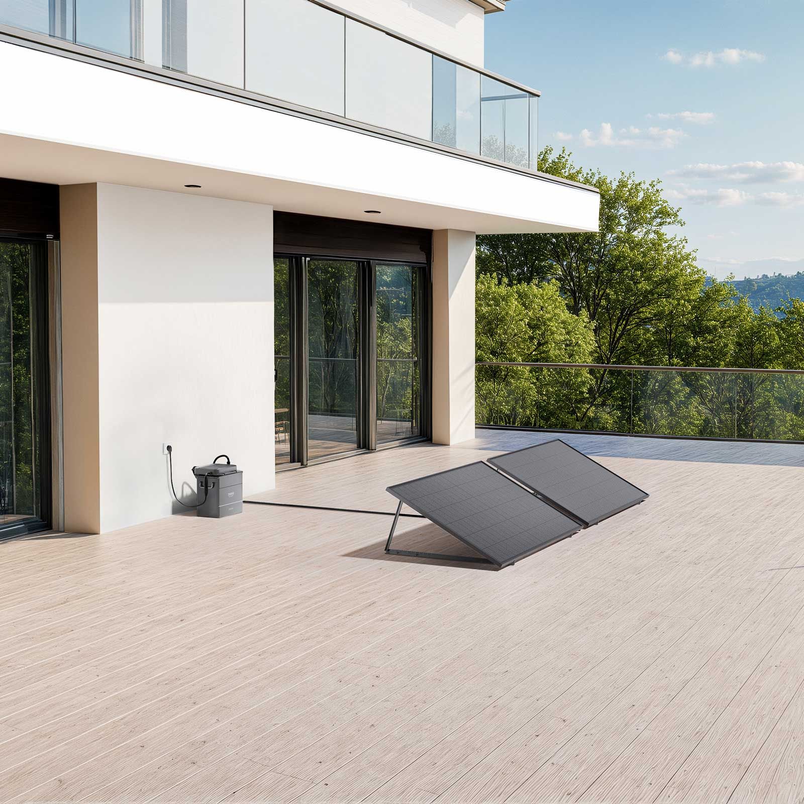 Zendure SolarFlow 800 Hybrid-Mikrowechselrichter 800 W + Zendure AB2000X Batterie 1,92 kWh