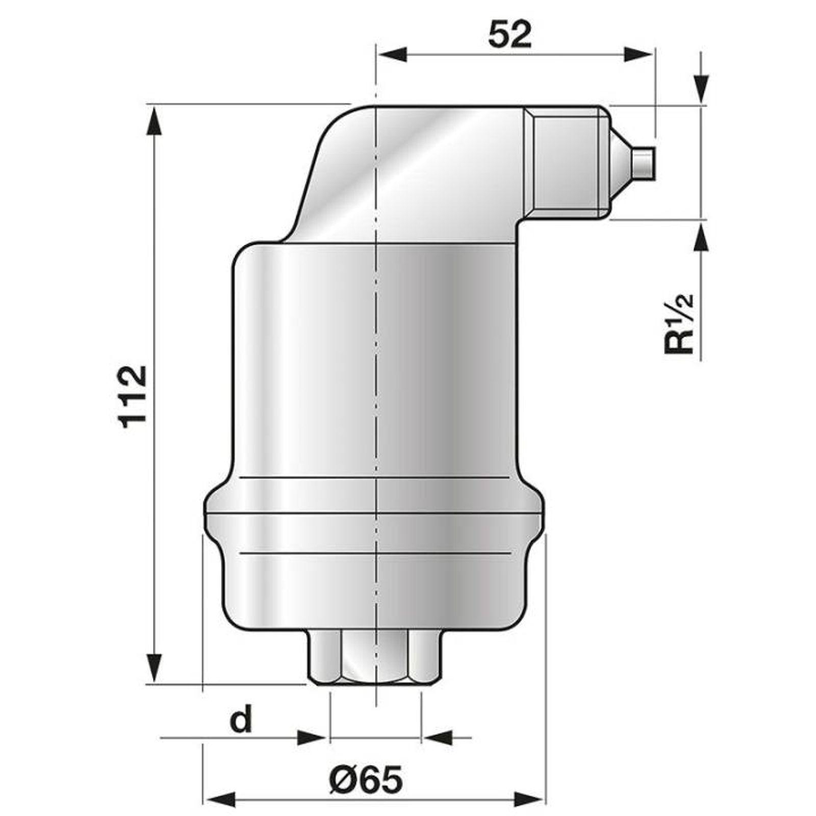 SpiroTech Messing-Großentlüfter SpiroTop AB050 – Bild 4 von 4