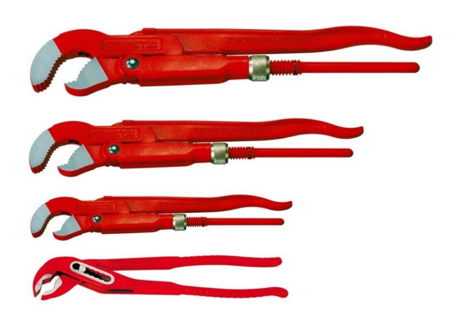 Rothenberger Rohrzangen Profi-Set 4 Zangen – Bild 2 von 2