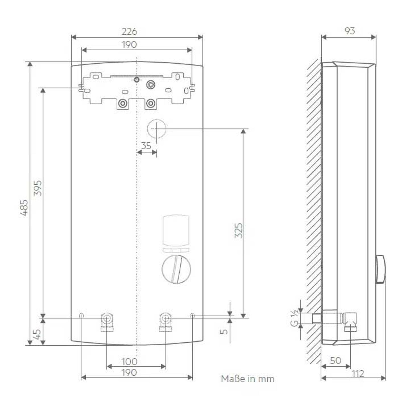 AEG Komfort-Durchlauferhitzer DDLE TD 18/21/24 – Bild 5 von 6