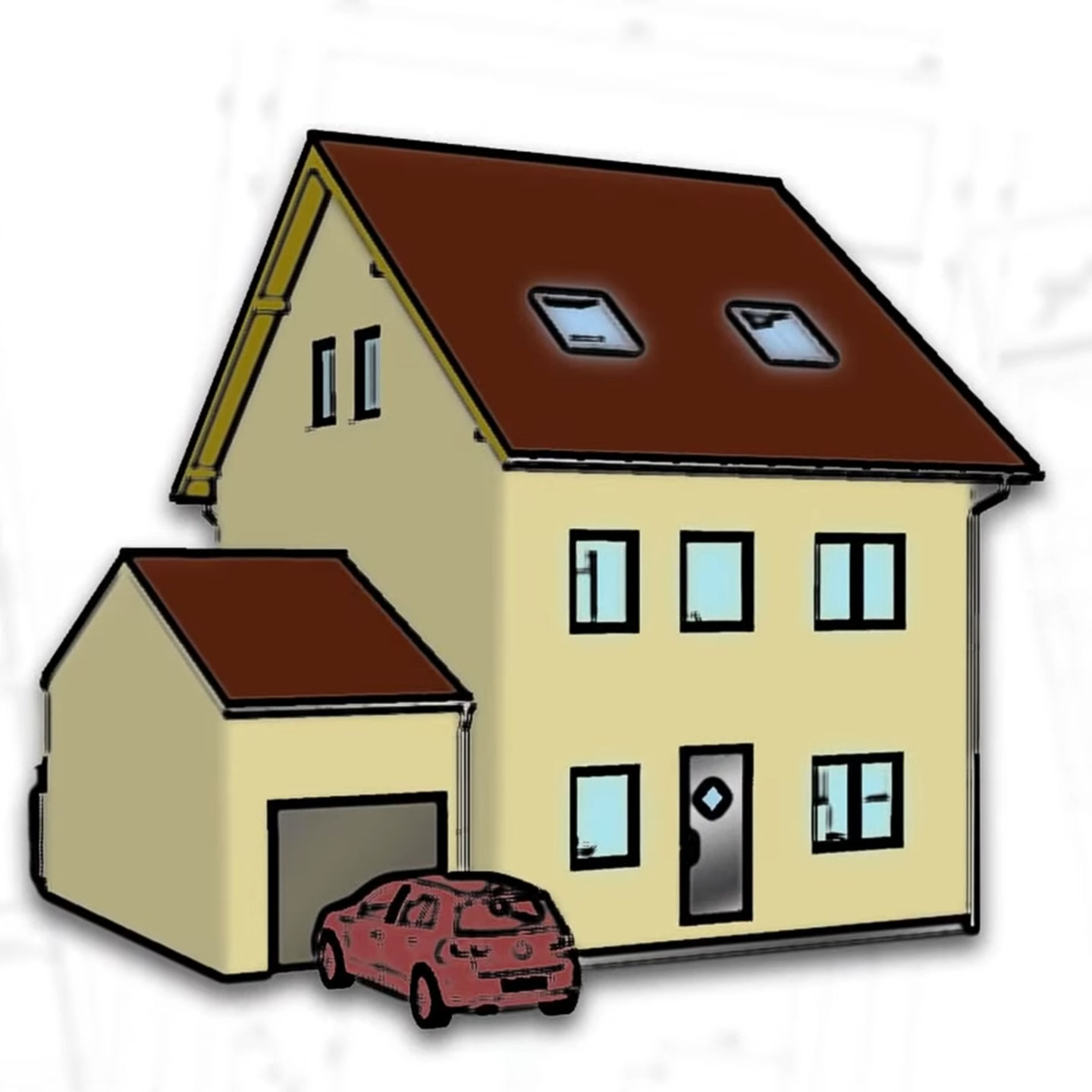 Selfio baut ein Haus Logo