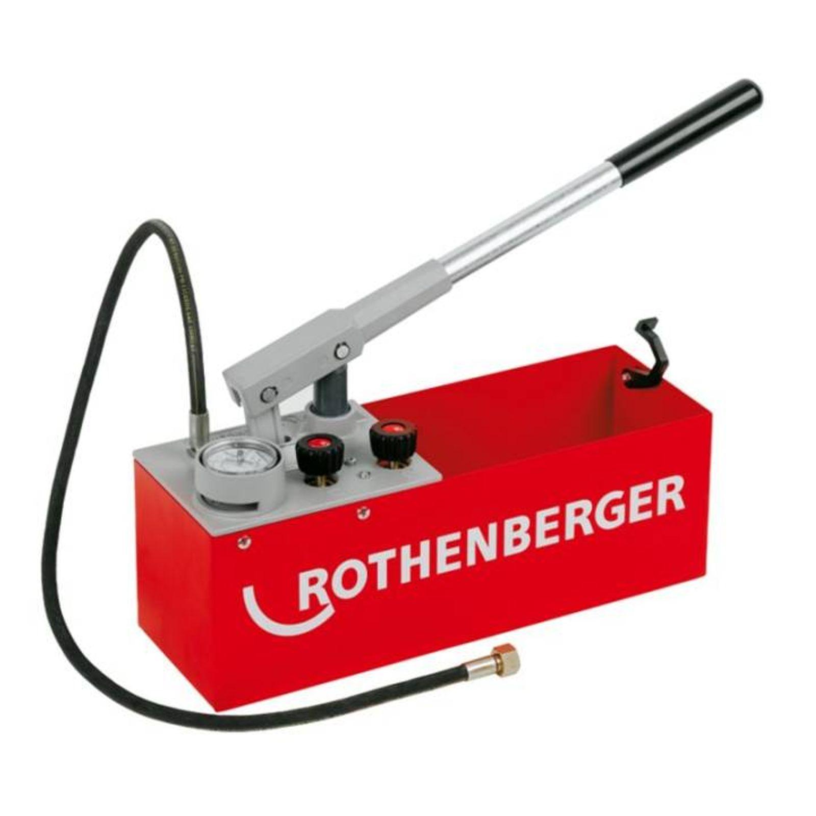 Rothenberger Prüfpumpe für Dichtheitsprüfung "exklusiv" RP 50-S, 60 bar – Bild 2 von 5