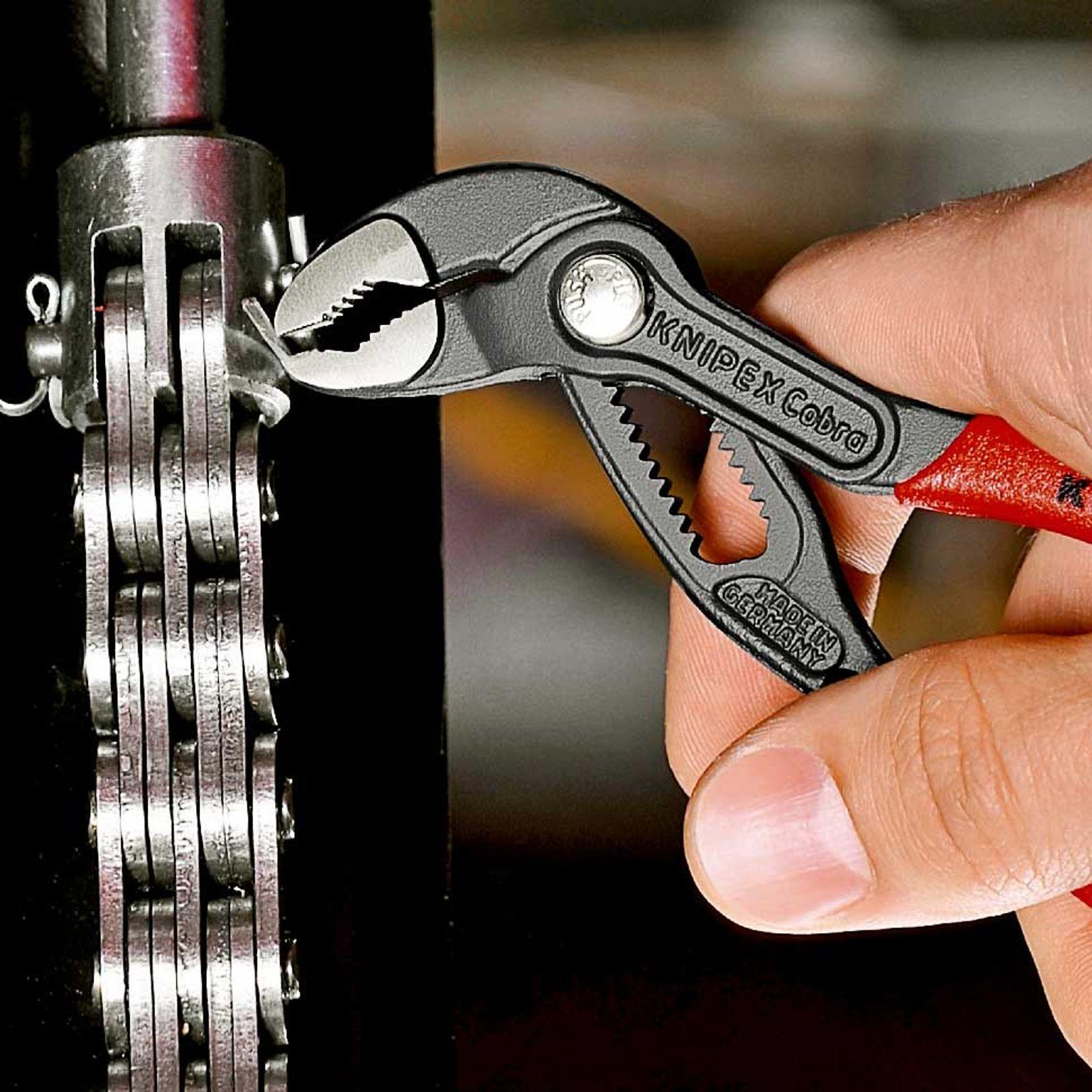 KNIPEX Cobra® Hightech-Wasserpumpenzange 125 mm – Bild 5 von 5