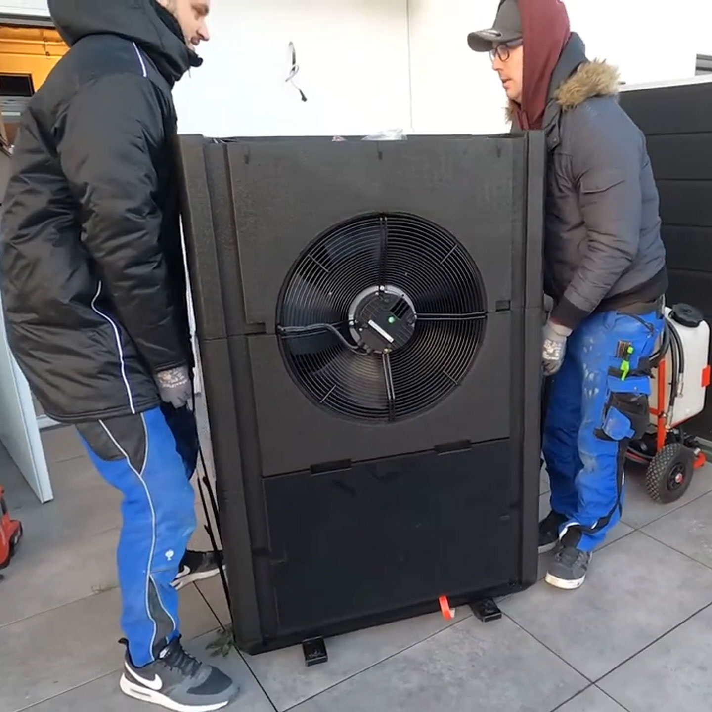 Wärmepumpe aufstellen