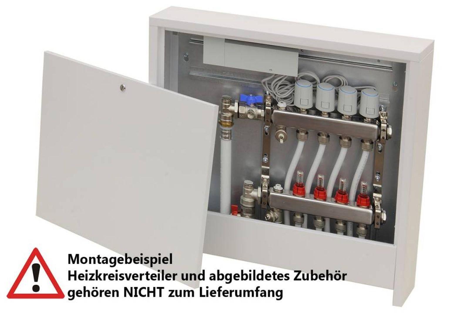 Verteilerschrank für Heizkreisverteiler Aufputz max. 12 Heizkreise AP5 – Bild 2 von 3