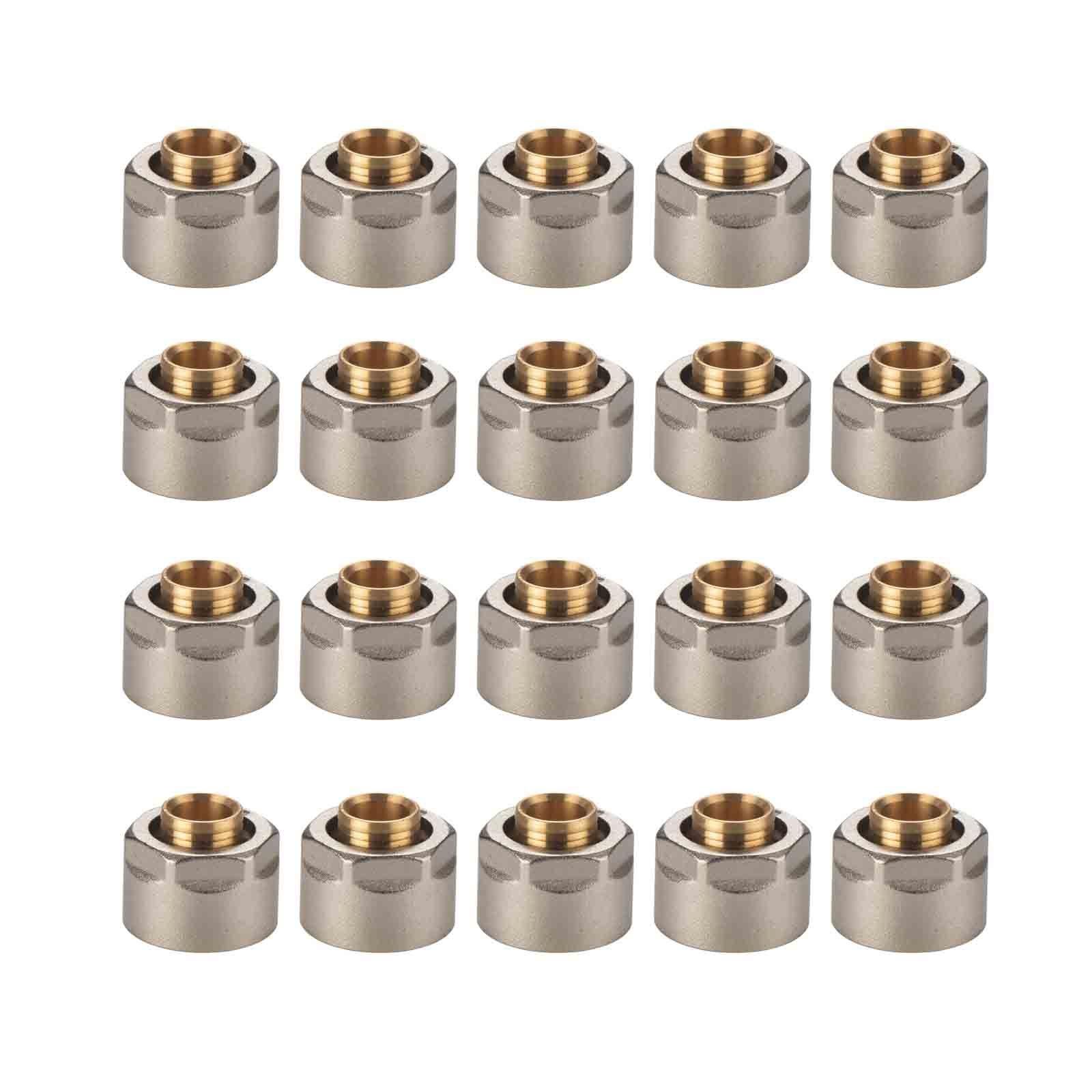 Klemmverschraubung 20 x 2 mm 3/4 Zoll Eurokonus Universal, 20 Stück