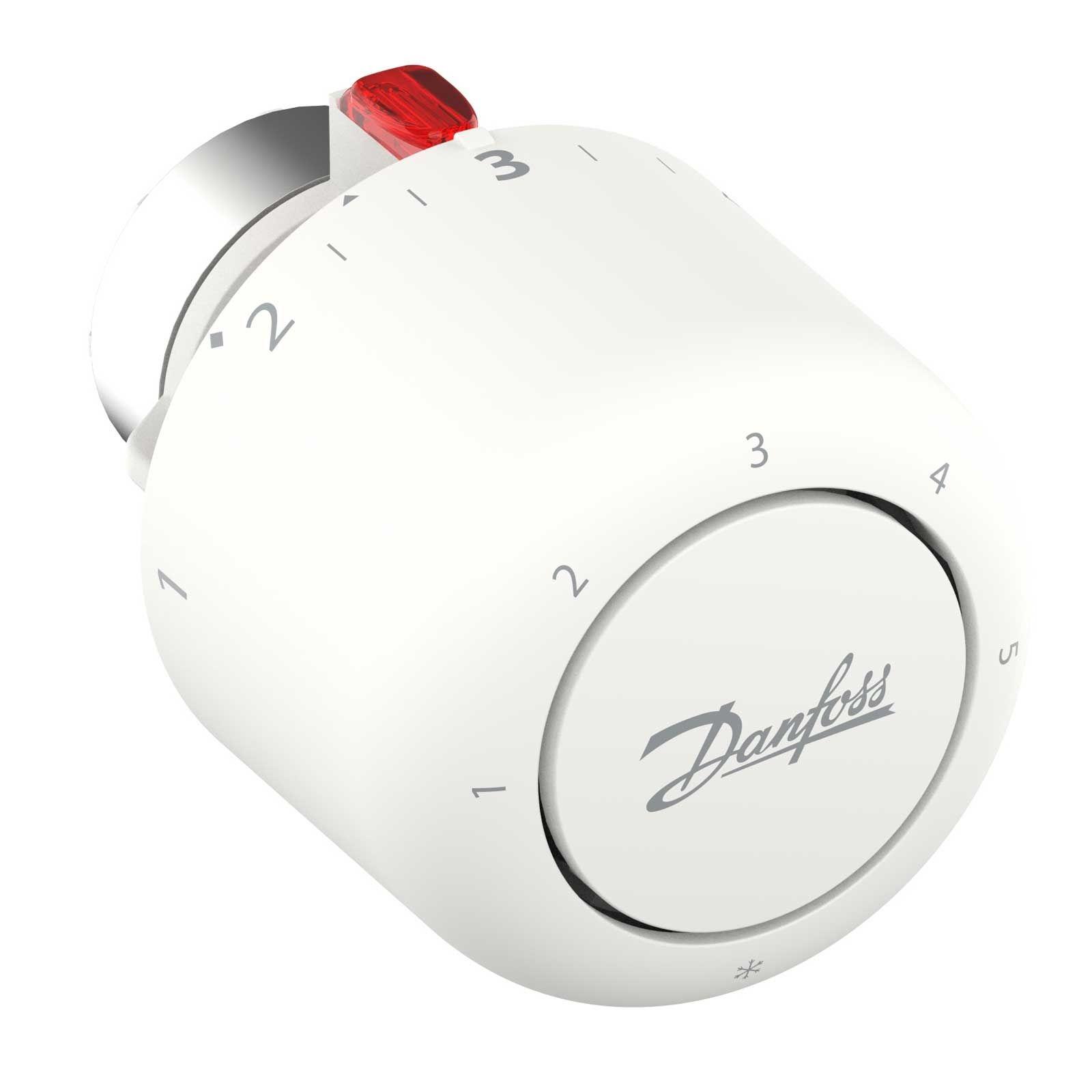 Danfoss Thermostatkopf Aero RA/VL gasgefüllt, Serviceelement mit eingebautem Fühler, weiß – Bild 3 von 3