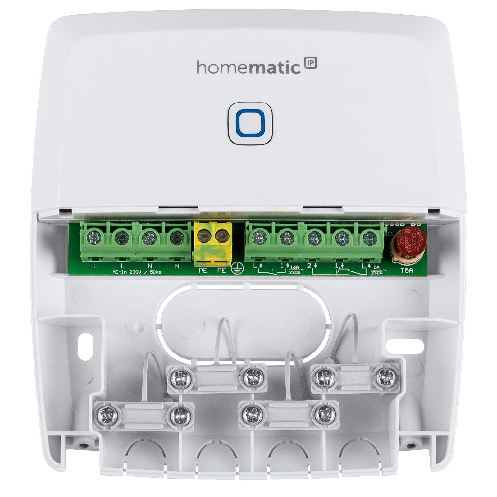 Homematic IP Smart Home Schaltaktor für Heizungsanlagen – 2-fach, HmIP-WHS2 – Bild 9 von 10
