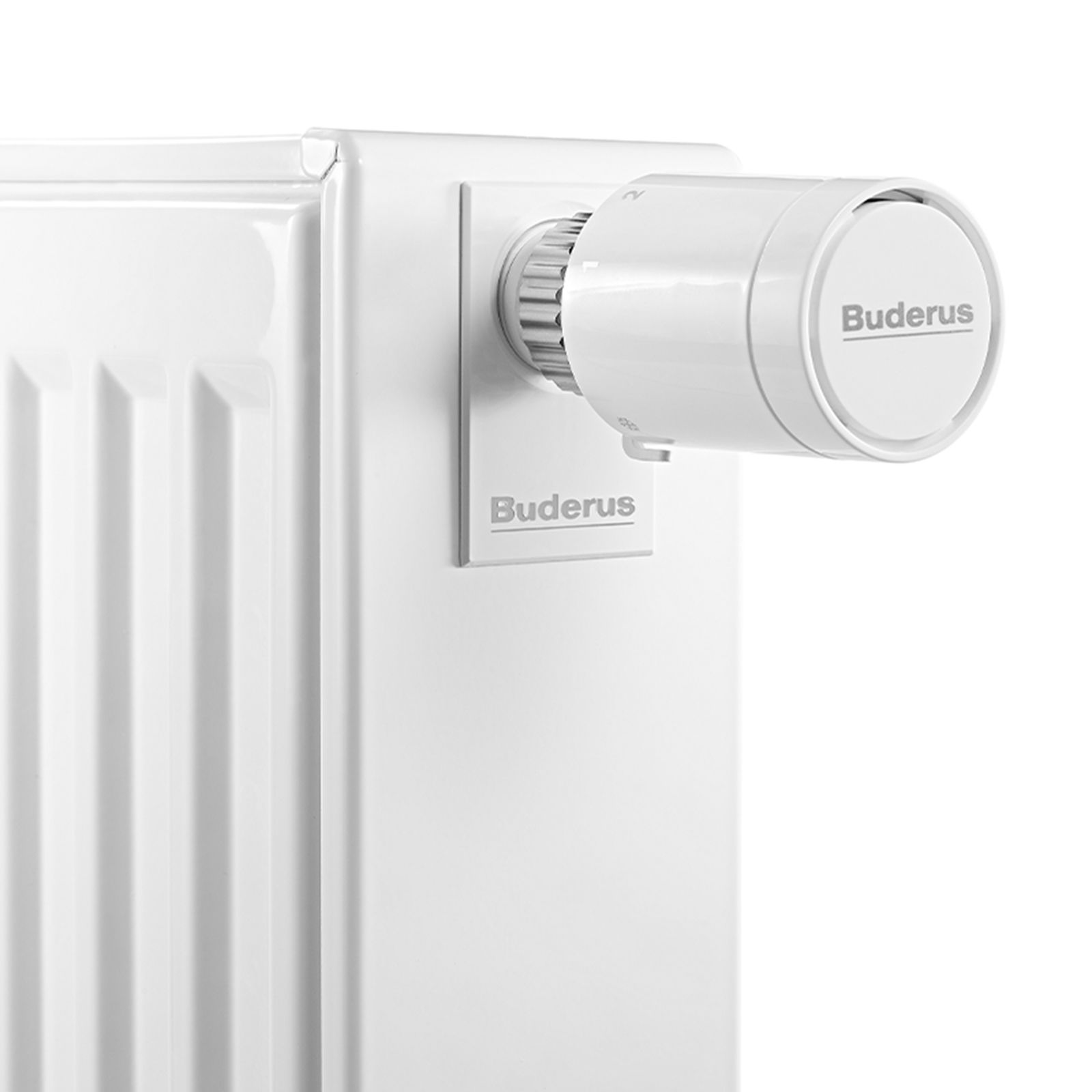 Buderus VC-Profil.2 Logatrend Flachheizkörper Typ 33, 500 x 2000 mm, Ausführung FMS, mit Stopfen, Anschluss links – Bild 4 von 5