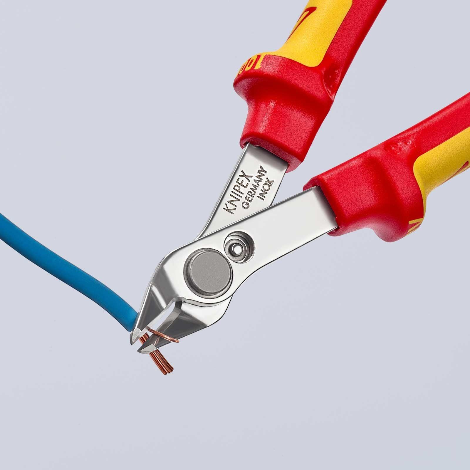 KNIPEX Electronic Super Knips® VDE-geprüfte Präzisionszange 125 mm – Bild 8 von 11