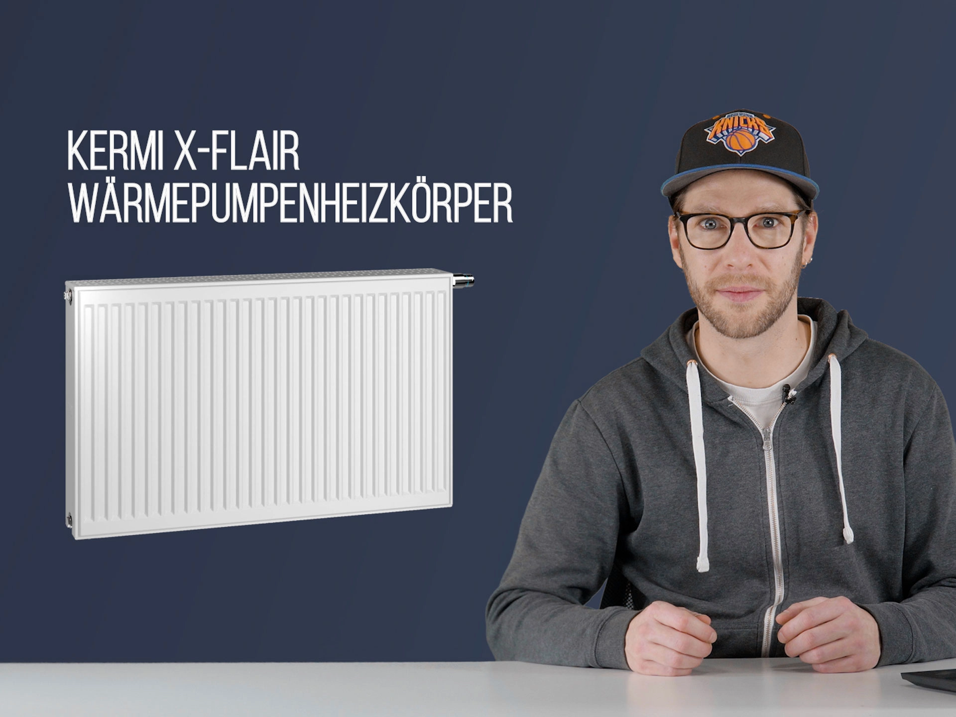 Wärmepumpenheizkörper x-flair von Kermi für Neubau & Sanierung