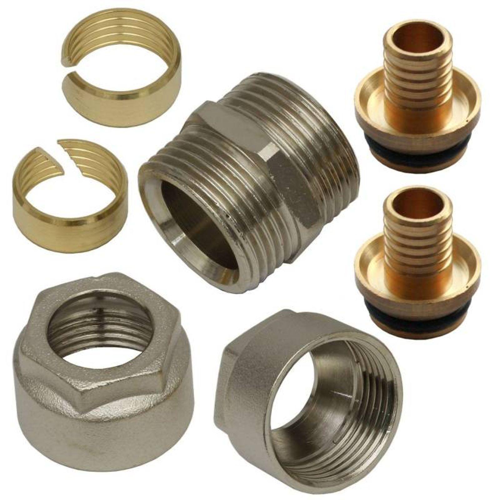Rohrkupplung Universal 17 x 2 mm 20 Stück – Bild 2 von 3