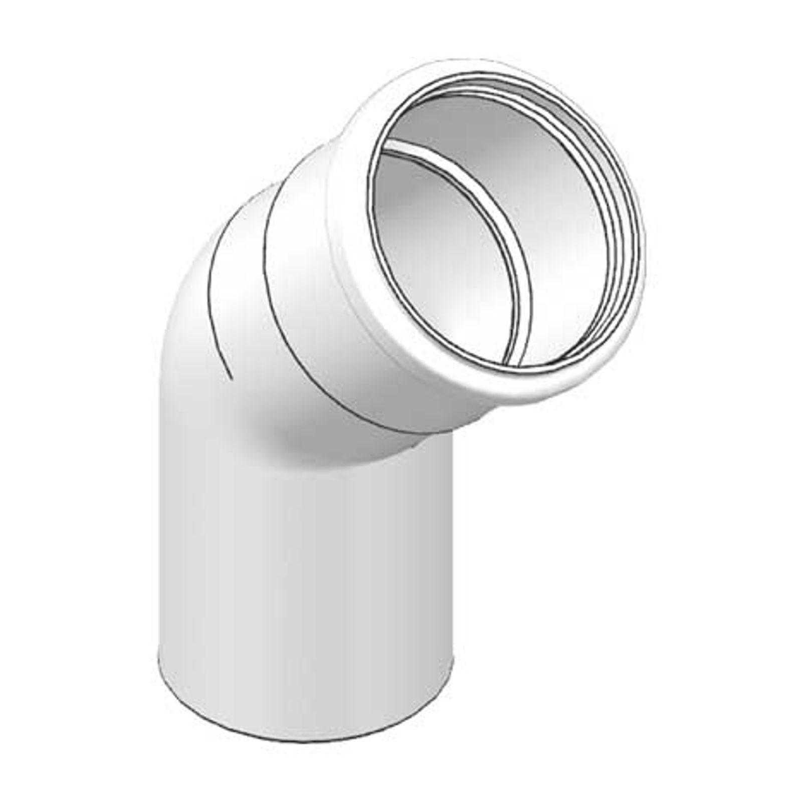 Viessmann Abgasbogen 45 Grad DN 60 2 Stück
