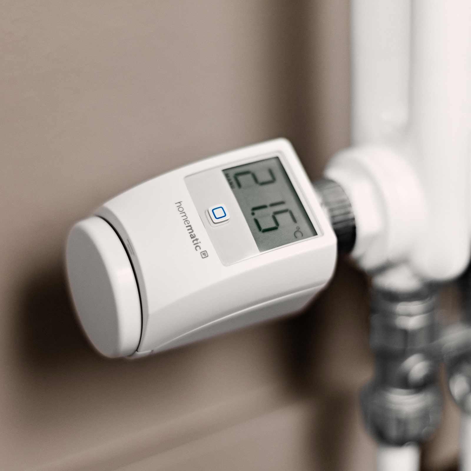 Homematic IP Smart Home 3er Set Heizkörperthermostat HmIP-eTRV-2 – Bild 11 von 18