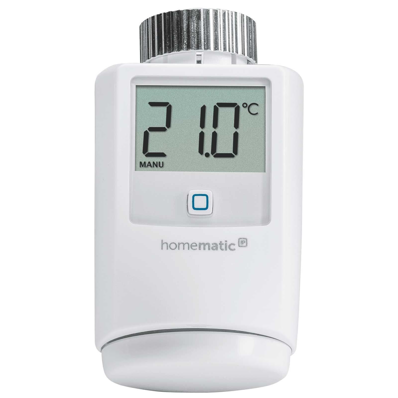 Homematic IP Smart Home Starter Set Heizen – Access Point 2 & 2x Heizkörperthermostat HmIP-eTRV-2 – Bild 16 von 25