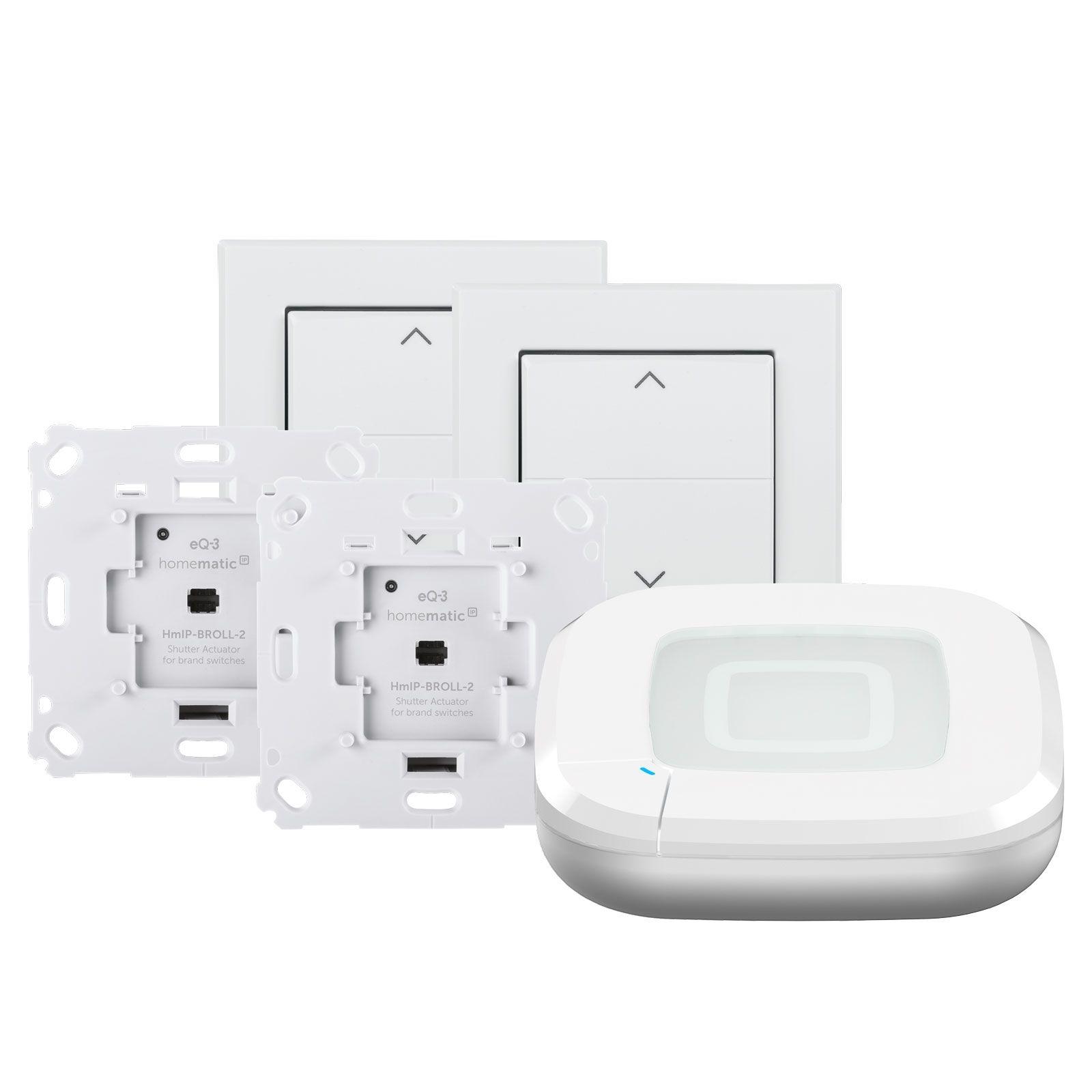 Homematic IP Smart Home Starter Set Rollladensteuerung HmIP-SK29