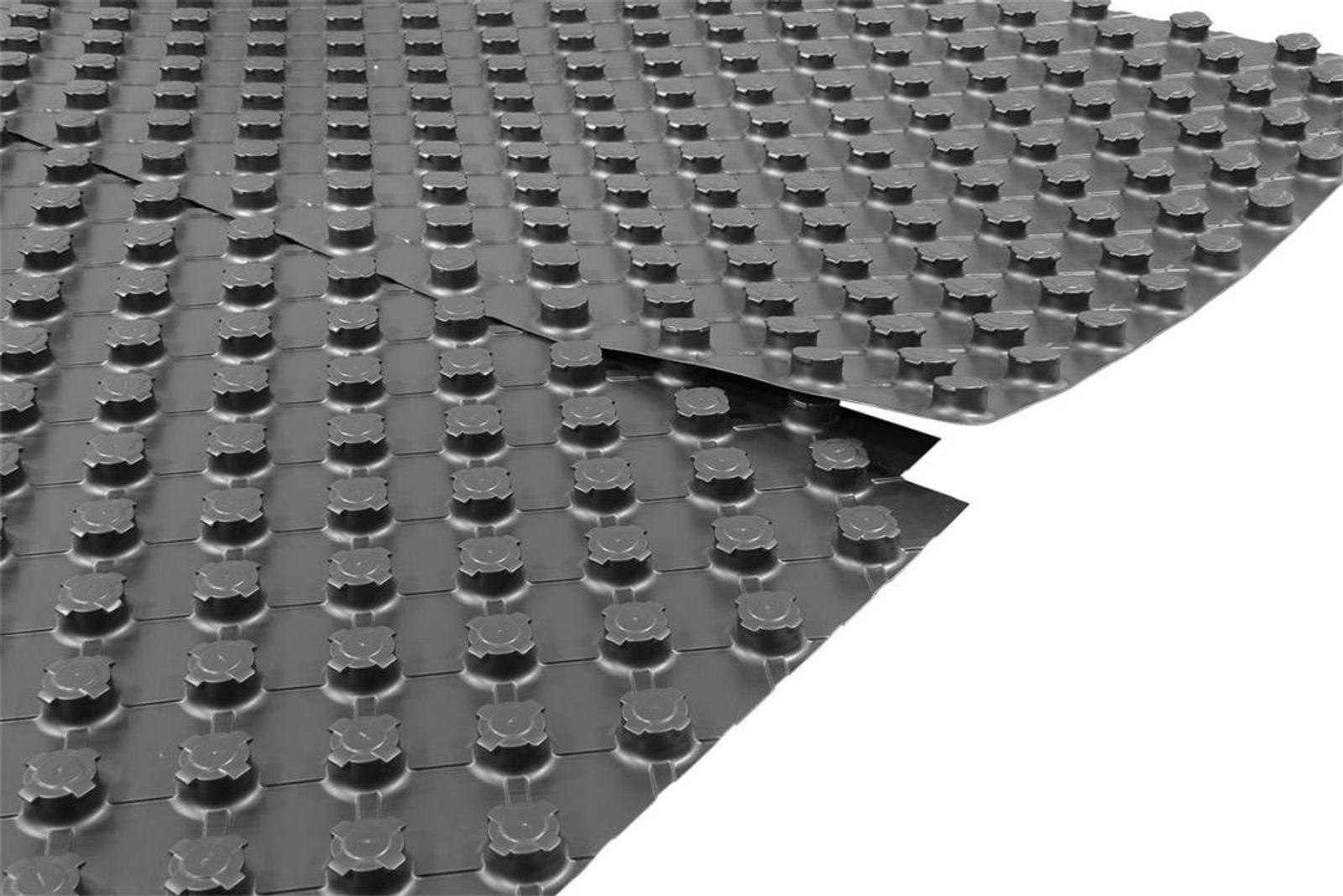 Fußbodenheizung Noppensystem Standard 11 mm für 14-17 mm Rohr 20,16 m²