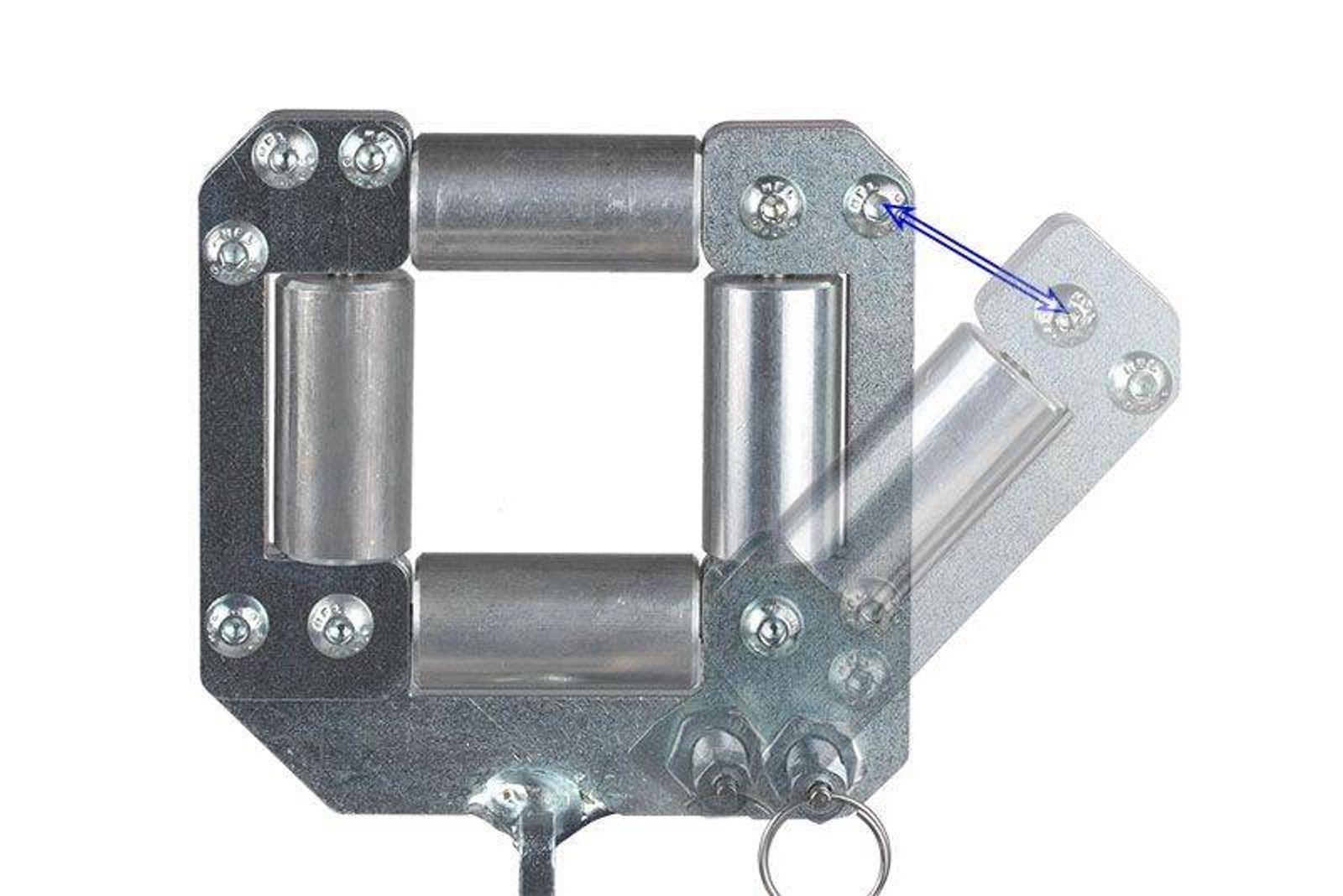 Airfit Schraubzwinge zum Umlenken und Abrollen von Kabeln und Heizungsrohren – Bild 4 von 8