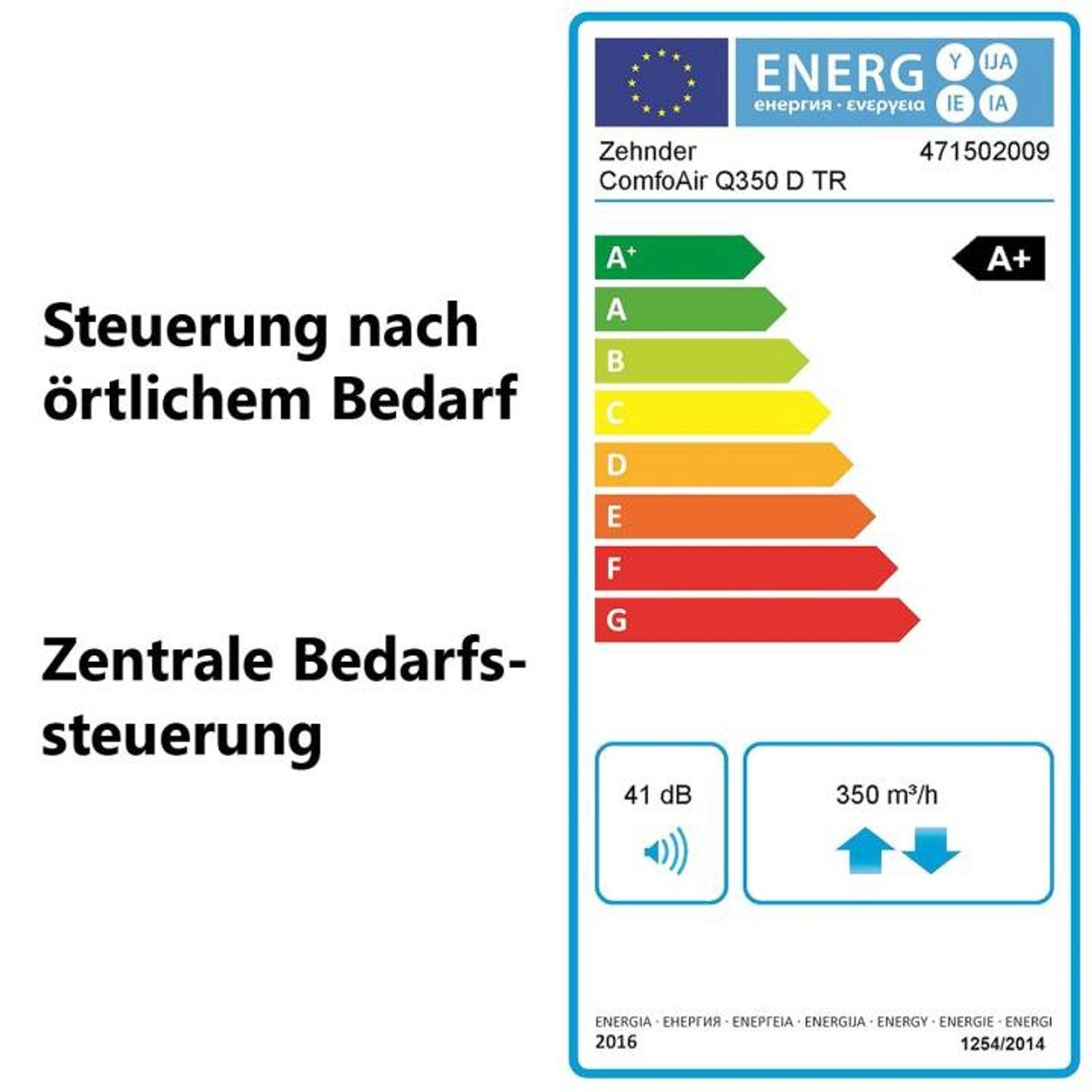 Zehnder ComfoClime Cool Basis-Paket 24 mit Lüftungsgerät ComfoAir Q350 TR – Bild 13 von 13