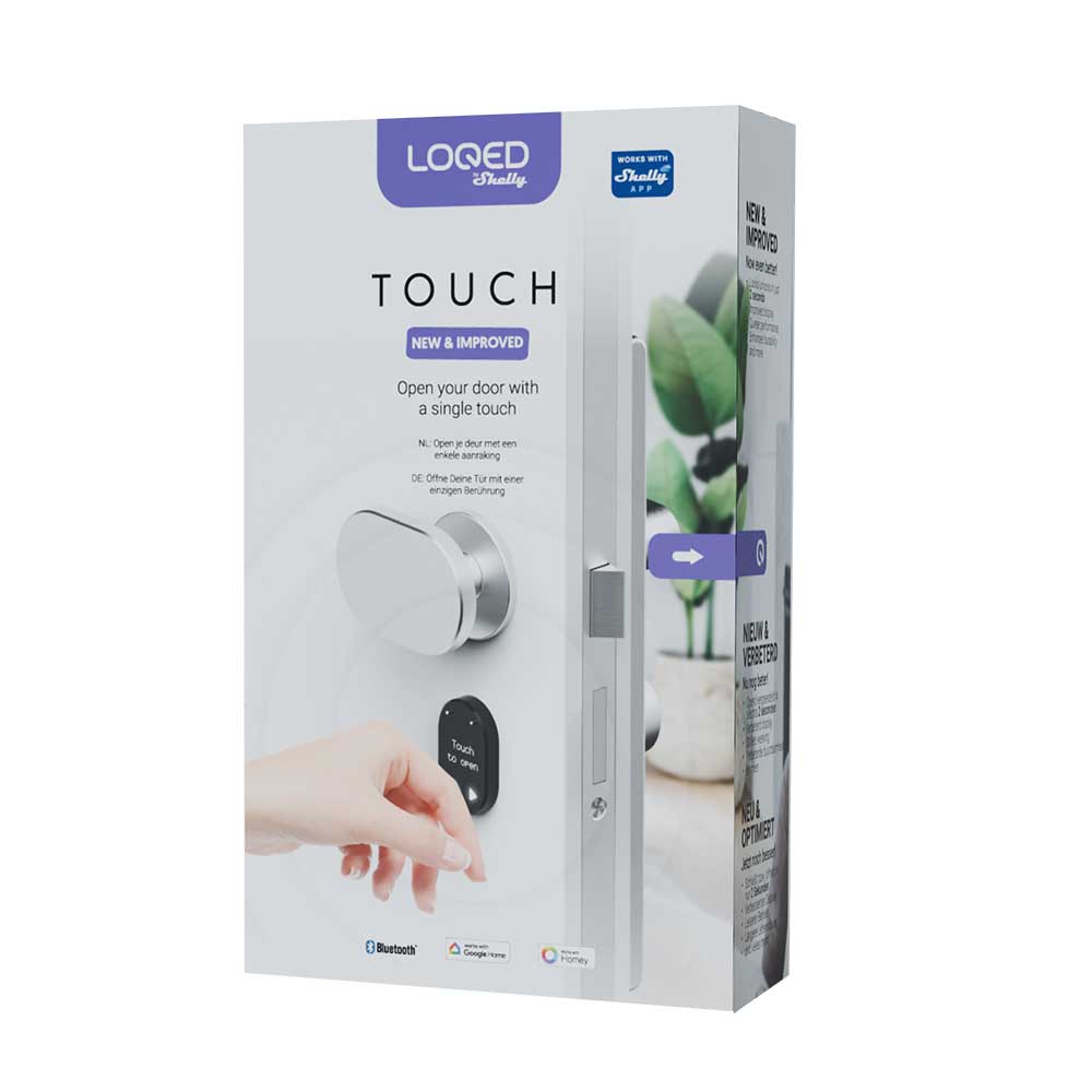 LOQED Touch Smart Lock 2S Silver – Bild 4 von 4