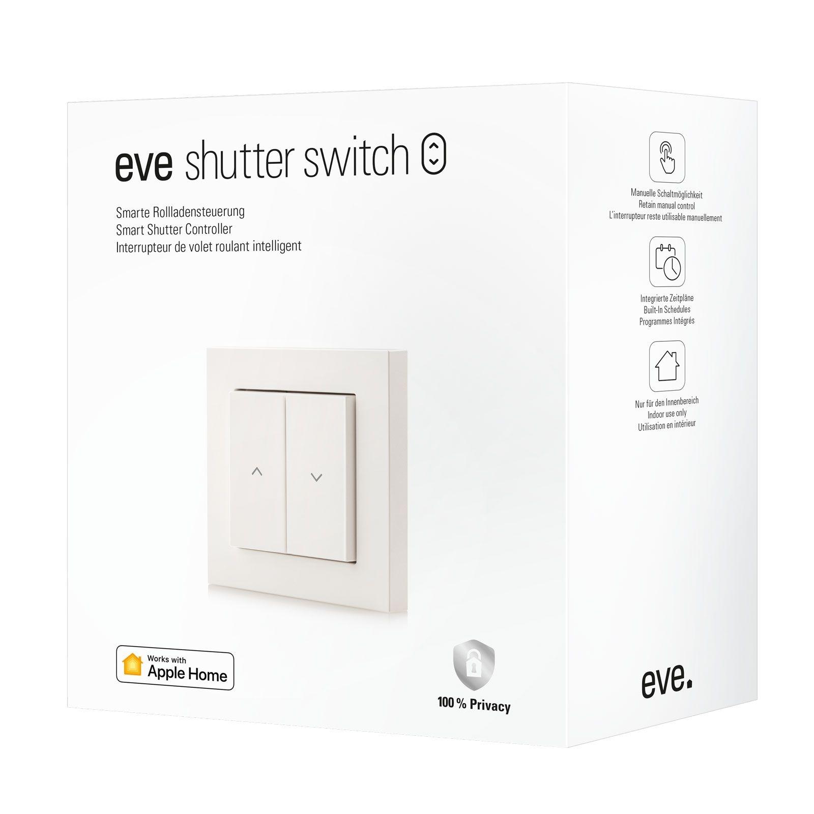 Eve Shutter Switch - Smarte Rollladensteuerung – Bild 5 von 10