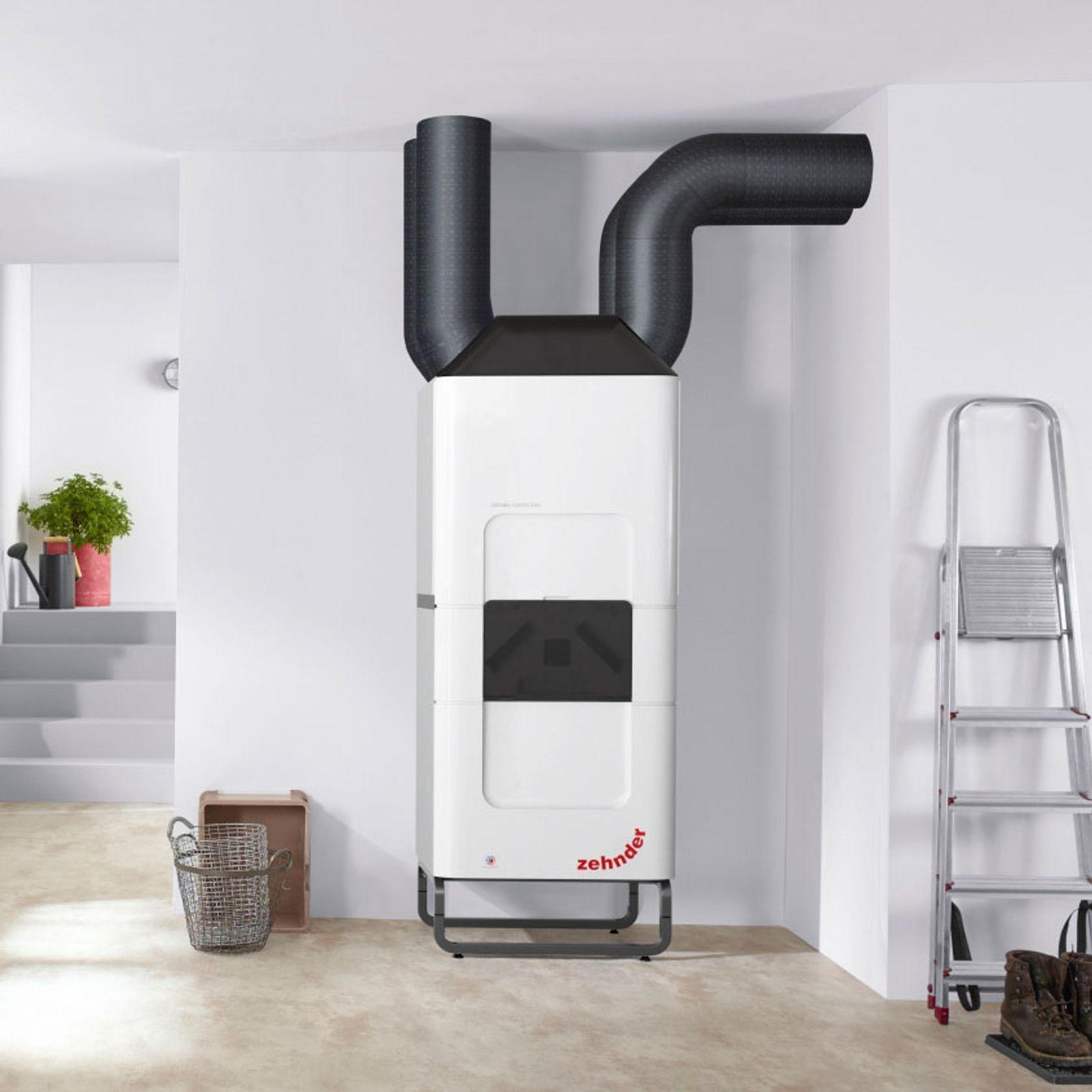 Zehnder ComfoClime Cool Komfort-Paket 24 mit Lüftungsgerät ComfoAir Q350 TR Enthalpie