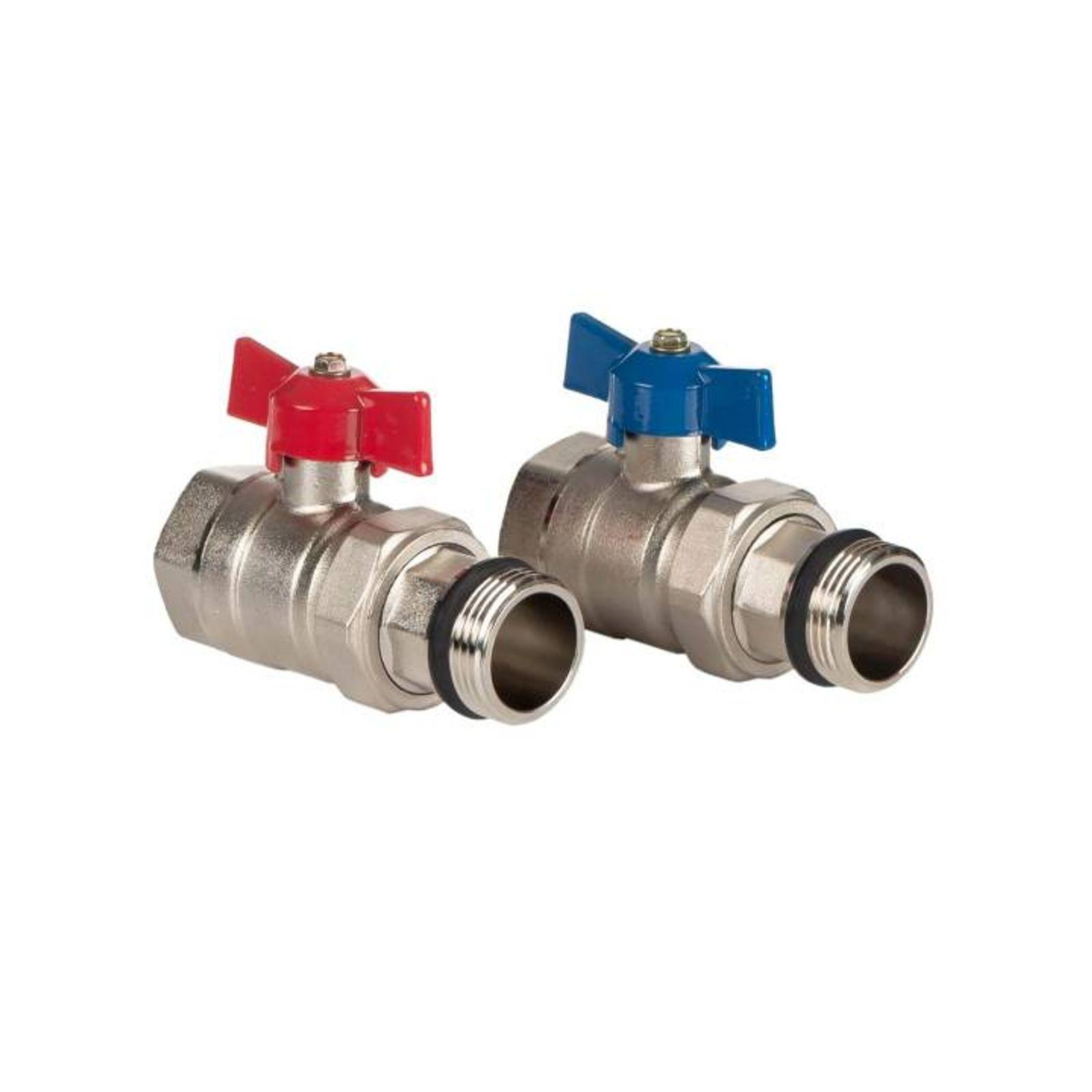 Heizkreisverteiler Komplettset BASIC für Fußbodenheizung 5 Heizkreise – Bild 5 von 5