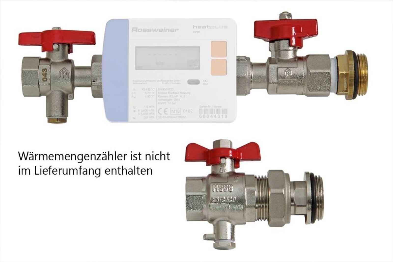 Wärmemengenzähler-Einbauset horizontal – Bild 5 von 5