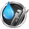 Icon Wassertropfen und Werkzeug