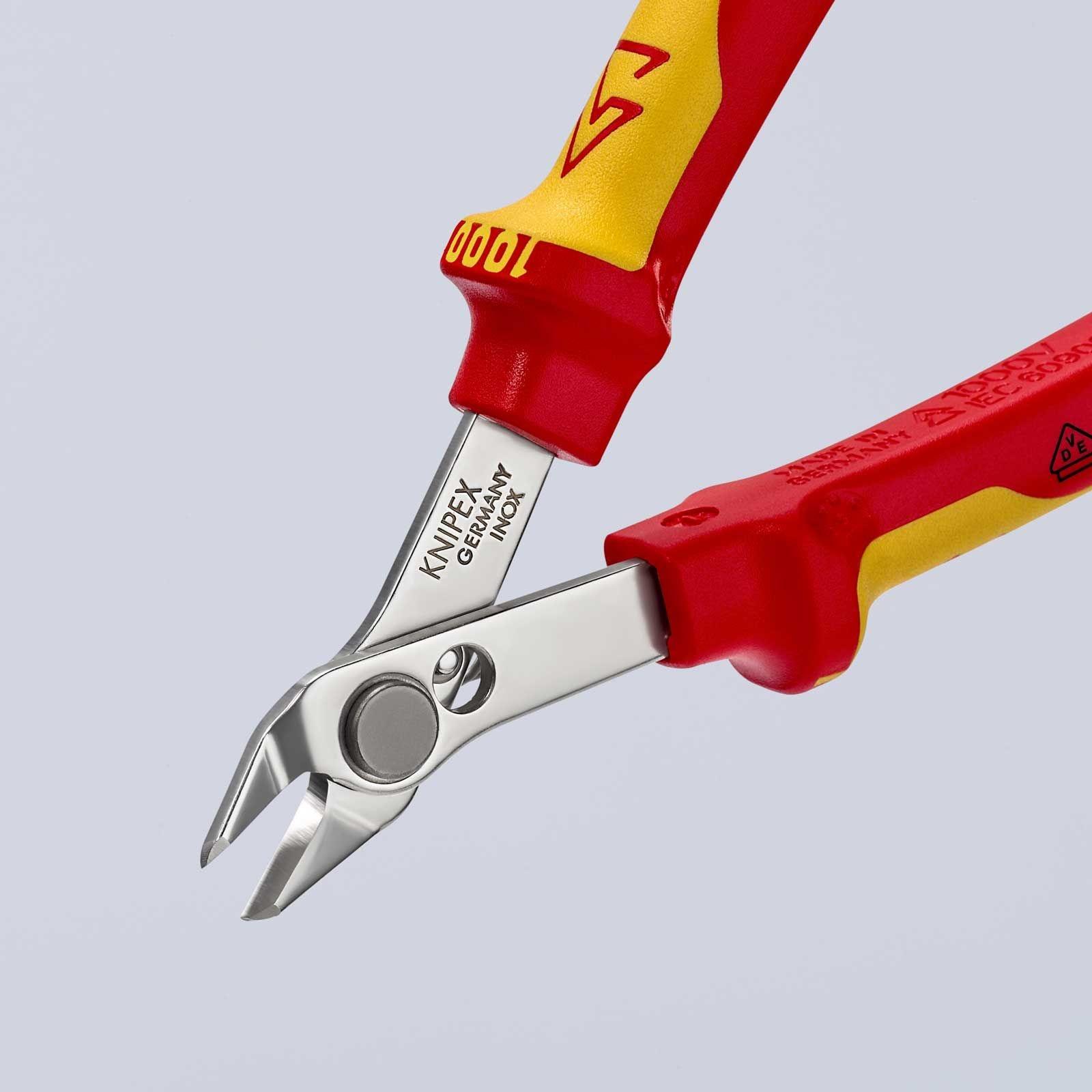 KNIPEX Electronic Super Knips® VDE-geprüfte Präzisionszange 125 mm – Bild 5 von 11