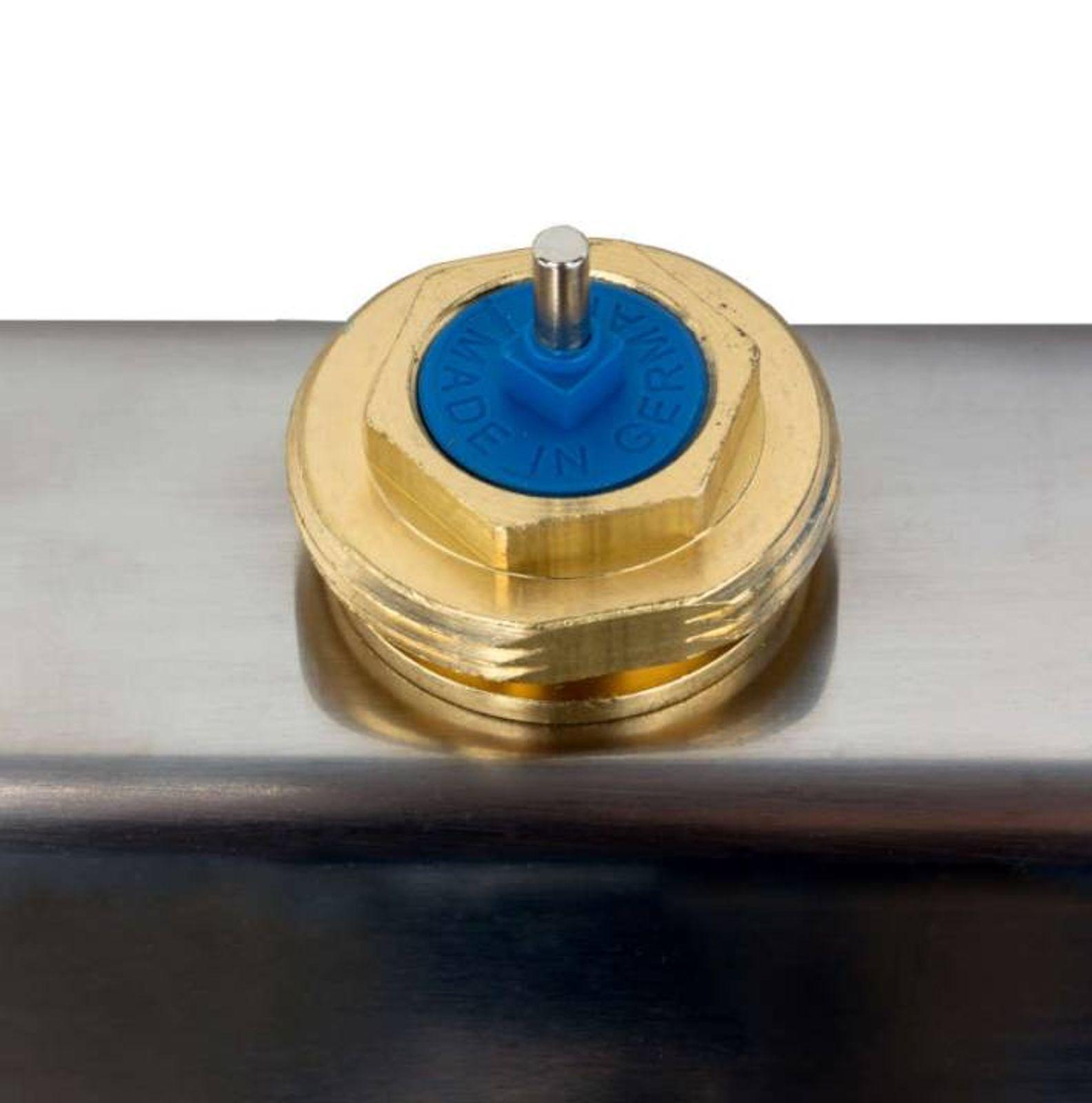 Heizkreisverteiler PREMIUM 10-fach mit Durchflussmesser und Kugelhahn-Set – Bild 7 von 7