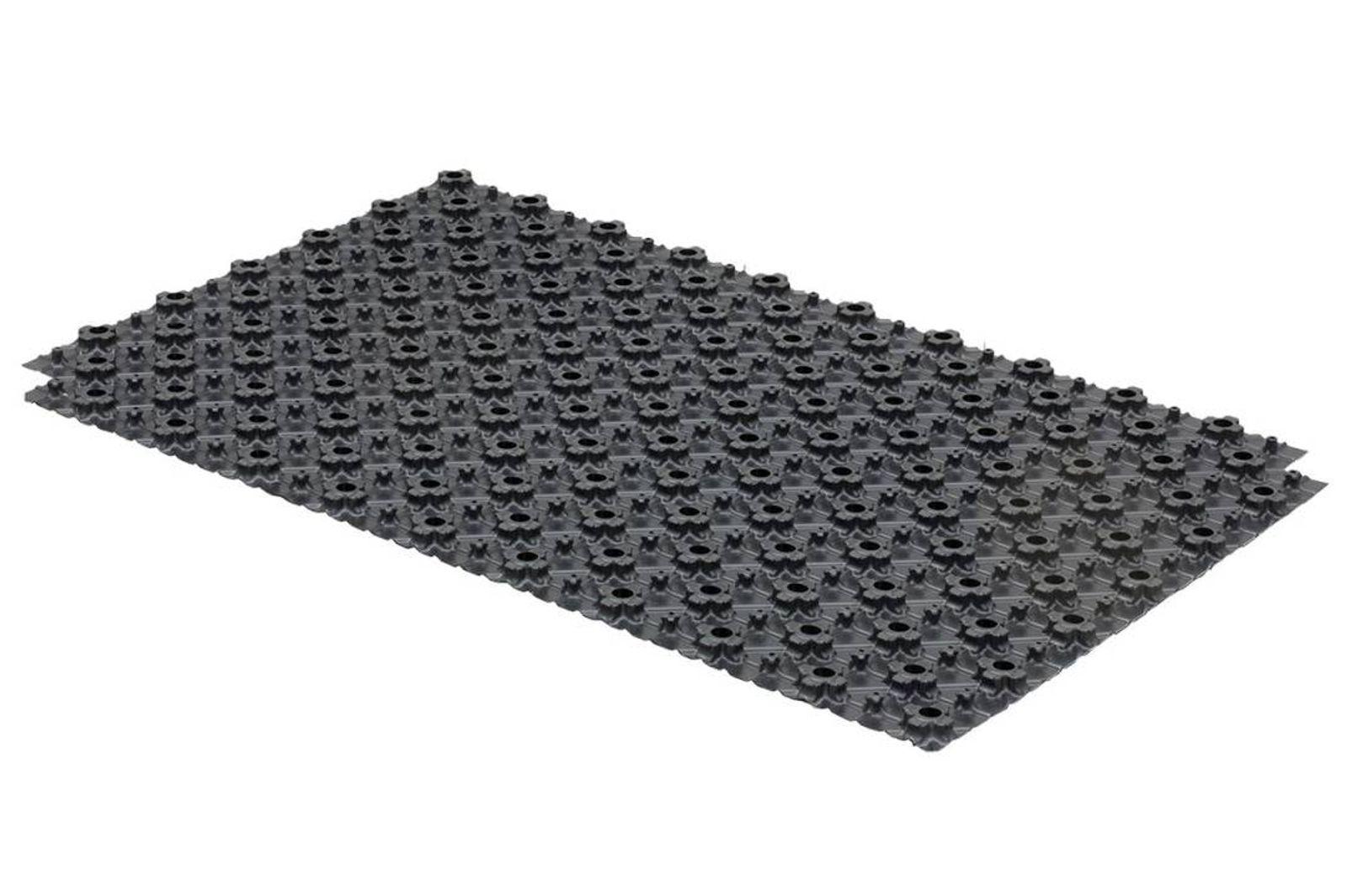 57,6 m² Set Dünnschichtsystem flach 12x2 PE-RT Rohr Raster 10 cm + Zubehör – Bild 2 von 4