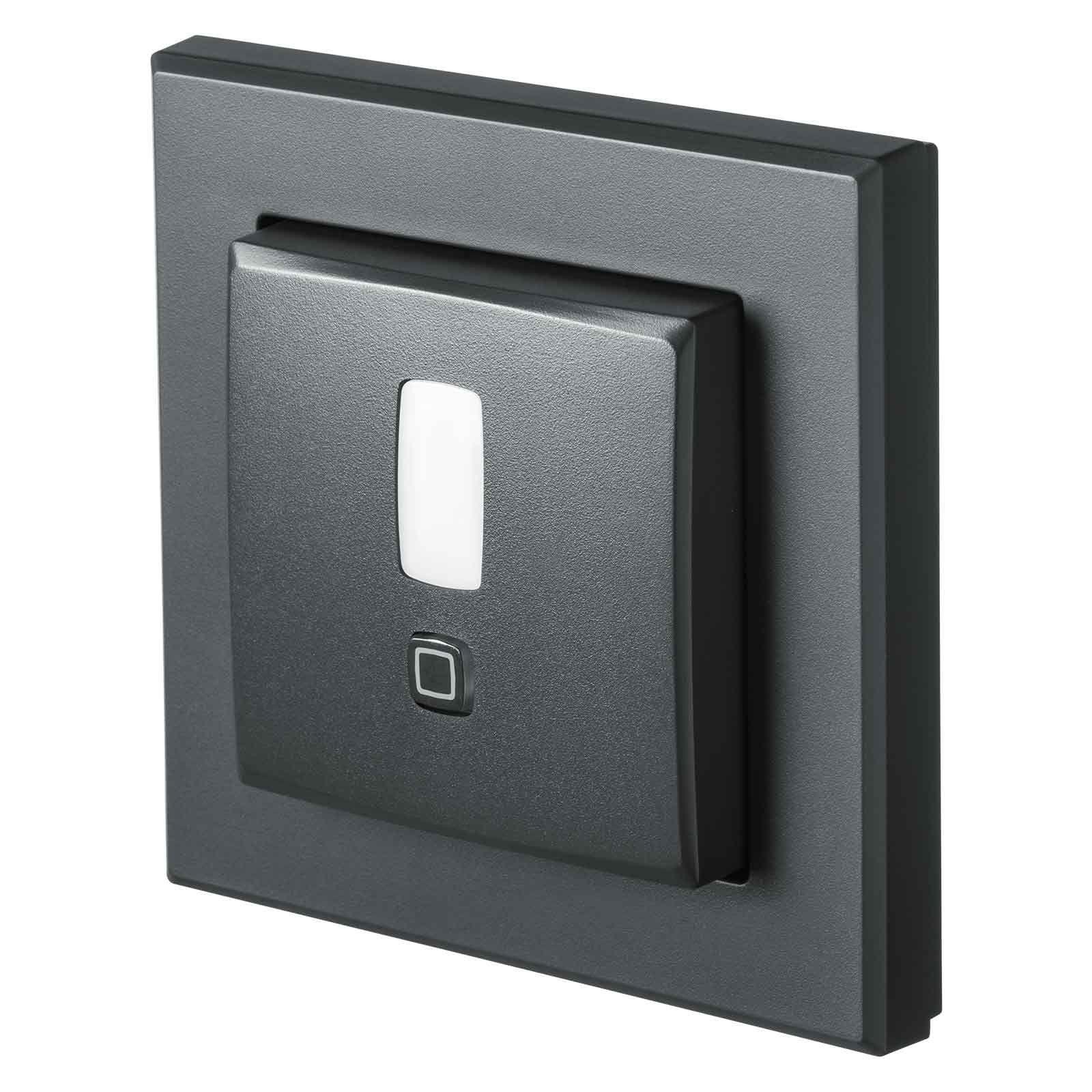 Homematic IP Smart Home Bewegungsmelder für 55er Rahmen innen HmIP-SMI55-A anthrazit – Bild 2 von 9