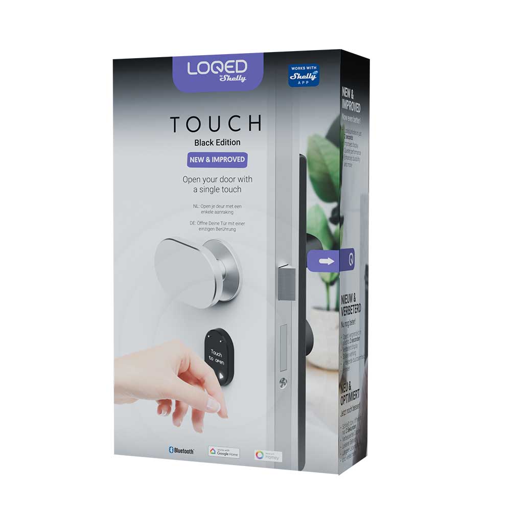 LOQED Touch Smart Lock 2S Black – Bild 4 von 4