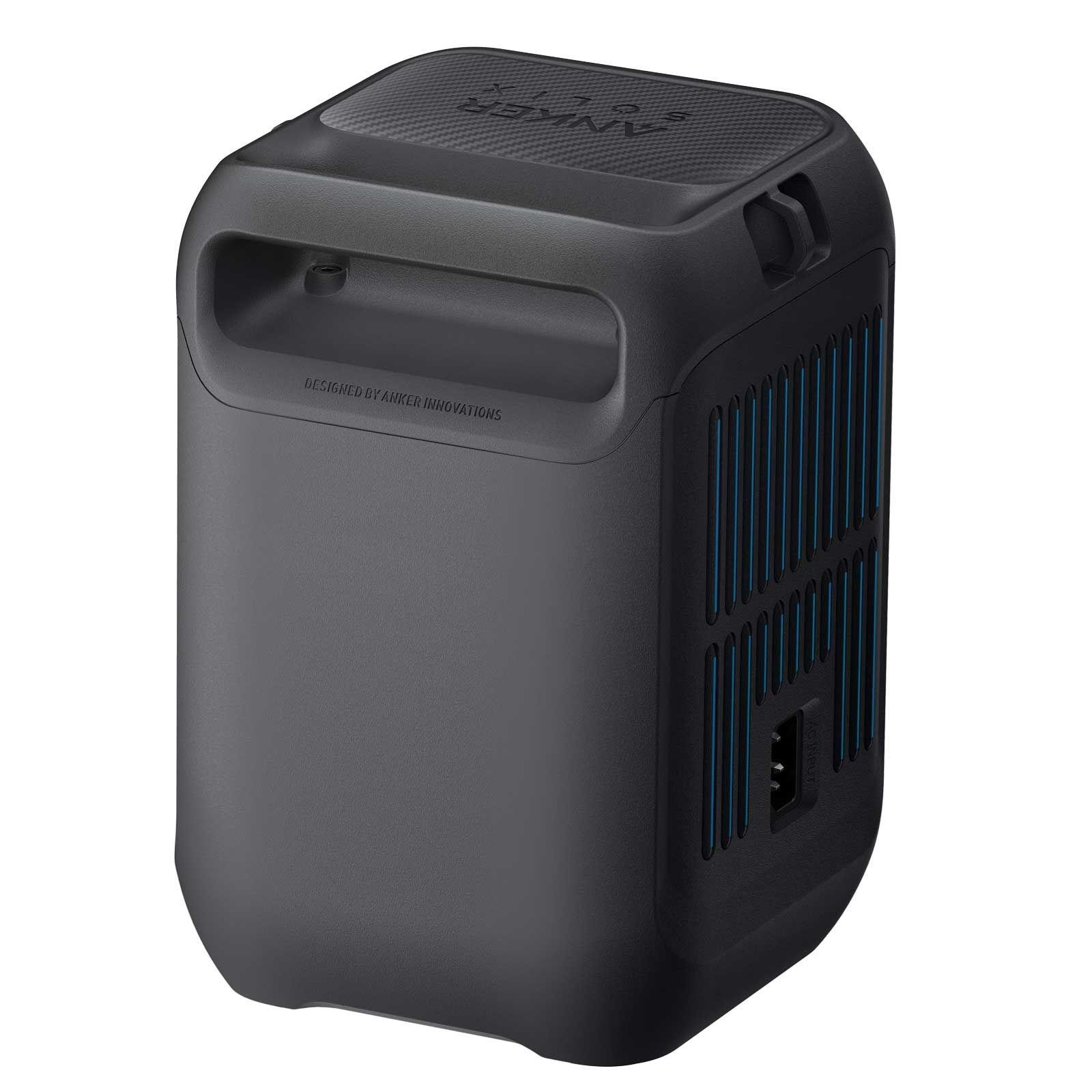 Anker SOLIX C300X + PS100X Set – Tragbare Powerstation mit 100W Solarpanel