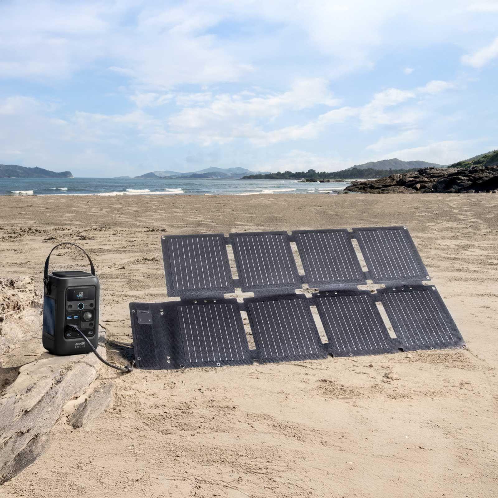 Anker SOLIX C300X DC + PS60 Set – Tragbare Powerstation mit 60W Solarpanel – Bild 15 von 15