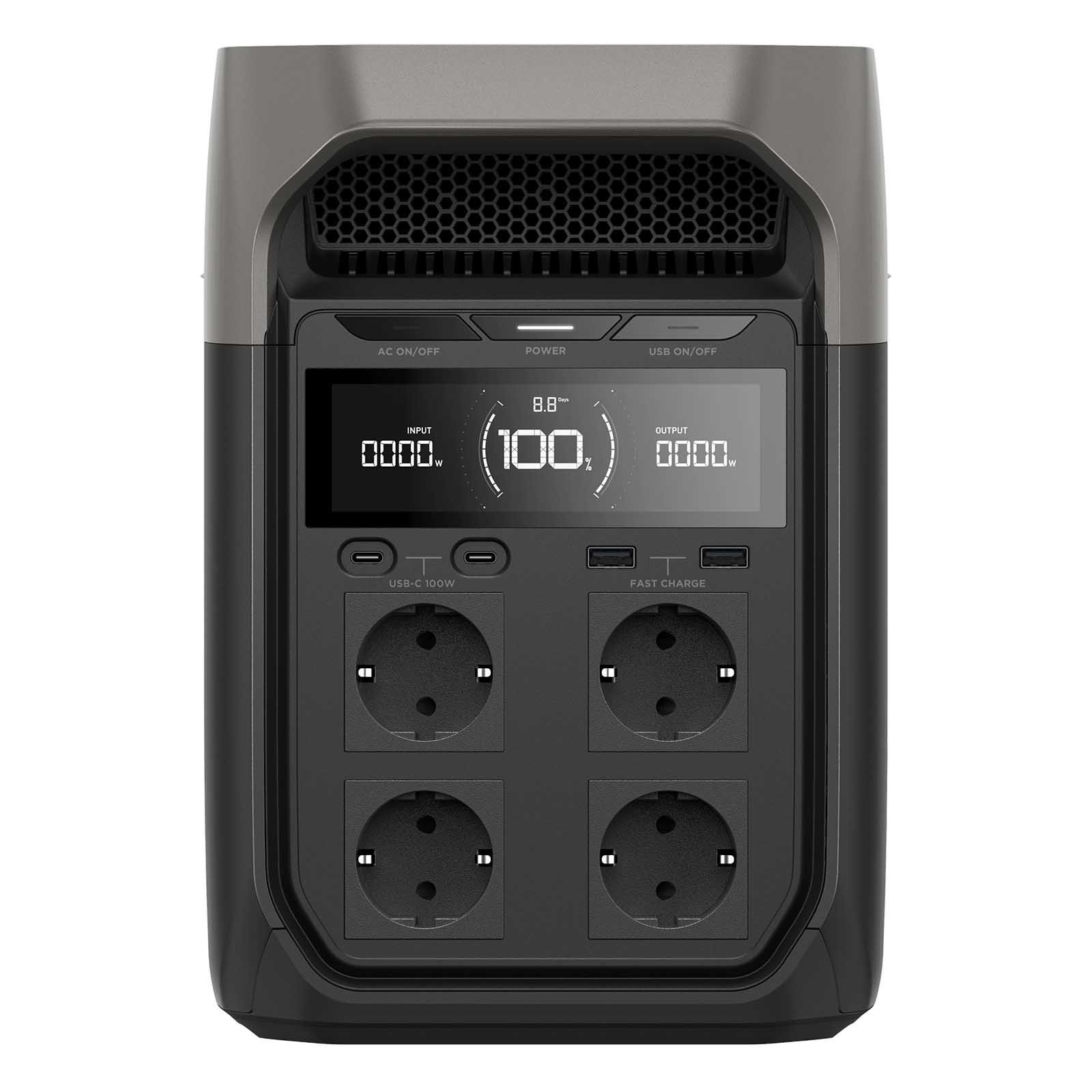 EcoFlow DELTA 3 Tragbare Power Station