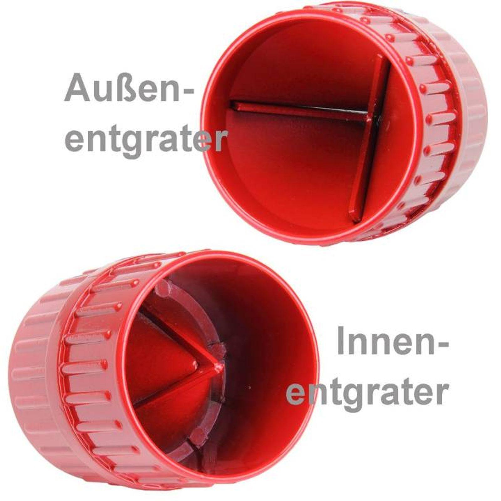 Universal Innen- und Außenentgrater / Anfaswerkzeug für Kunststoff- und Metallrohre