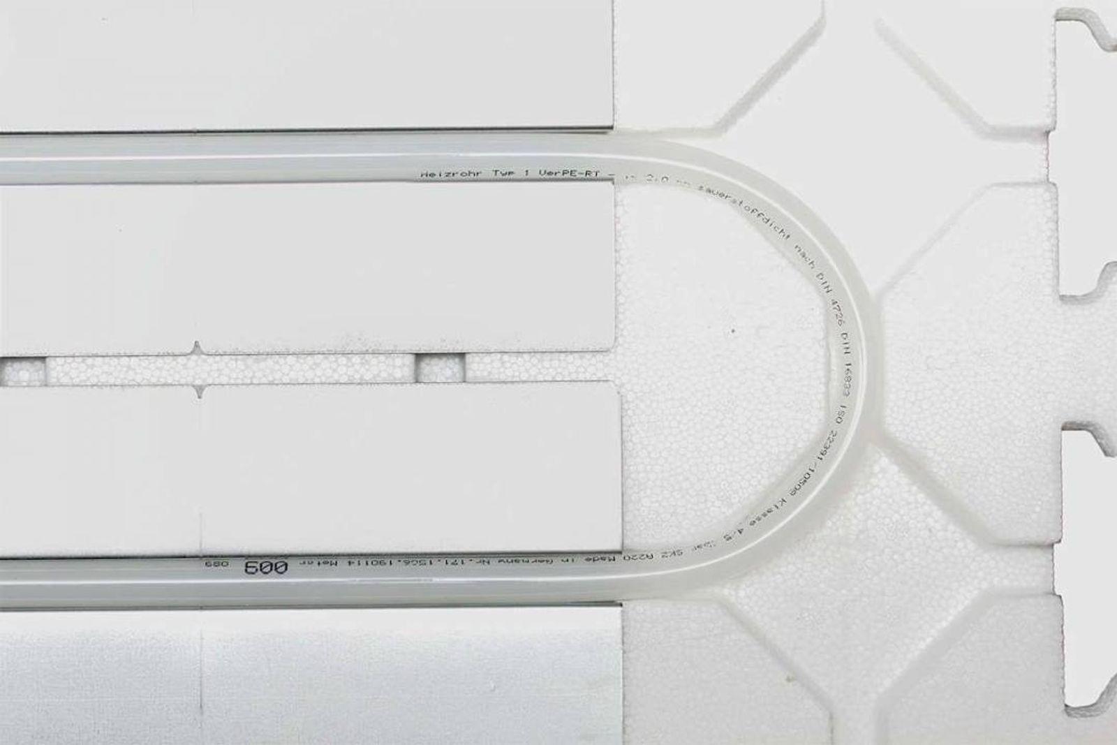 50 Stück Wärmeleitbleche mit Sollbruchstelle für Fußbodenheizung – Bild 3 von 5