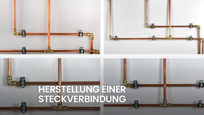 Herstellung einer Steckverbindung